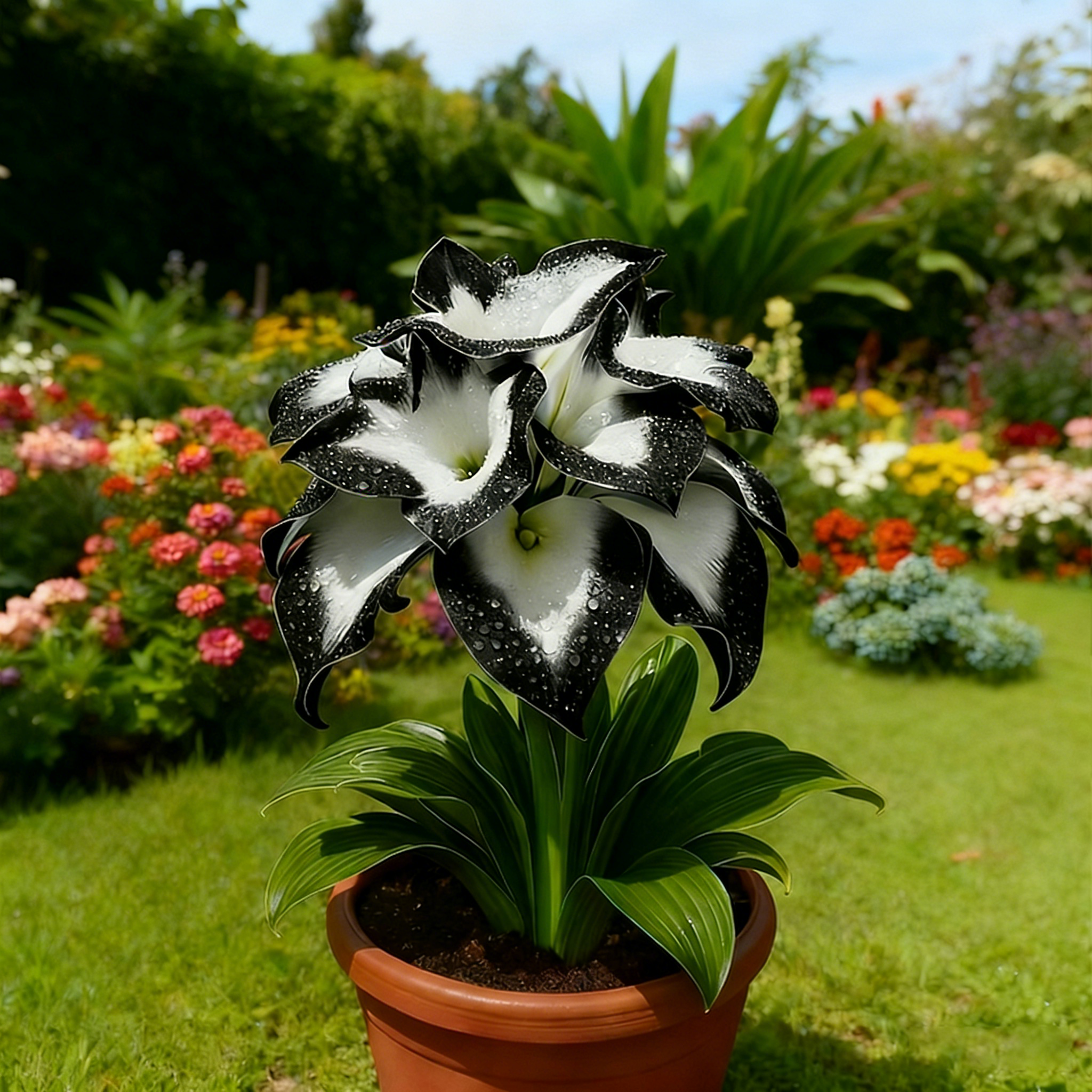 ❄️ Rare new variety Ice Blue Calla Lily bulbs 💙 - Easy to grow, cold and heat resistant