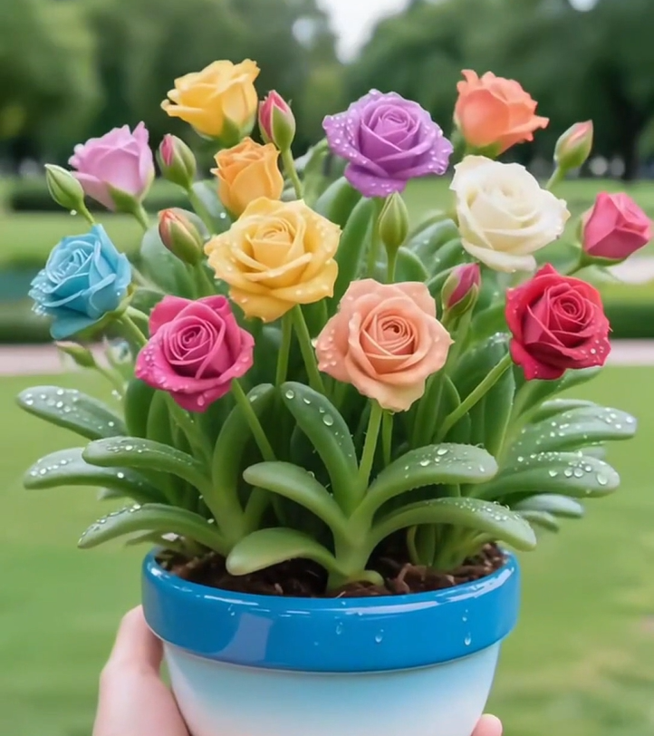 🌹🎉Double-flowered Rose Orchid Bulbs-Cold-resistant and fragrant