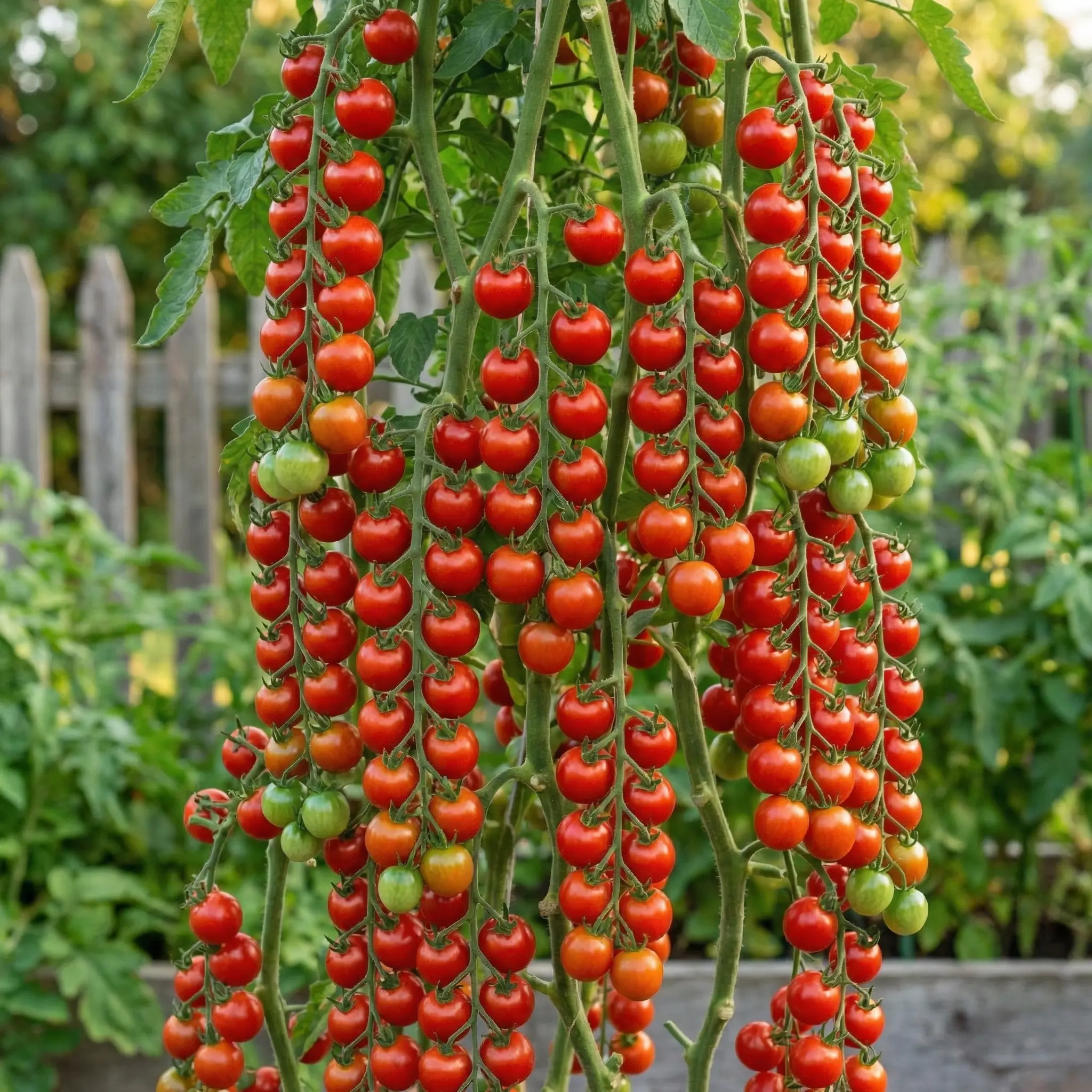 Grow Tomatoes Like a Waterfall 🍅 Watch Your Garden Turn Into a Cascading Harvest