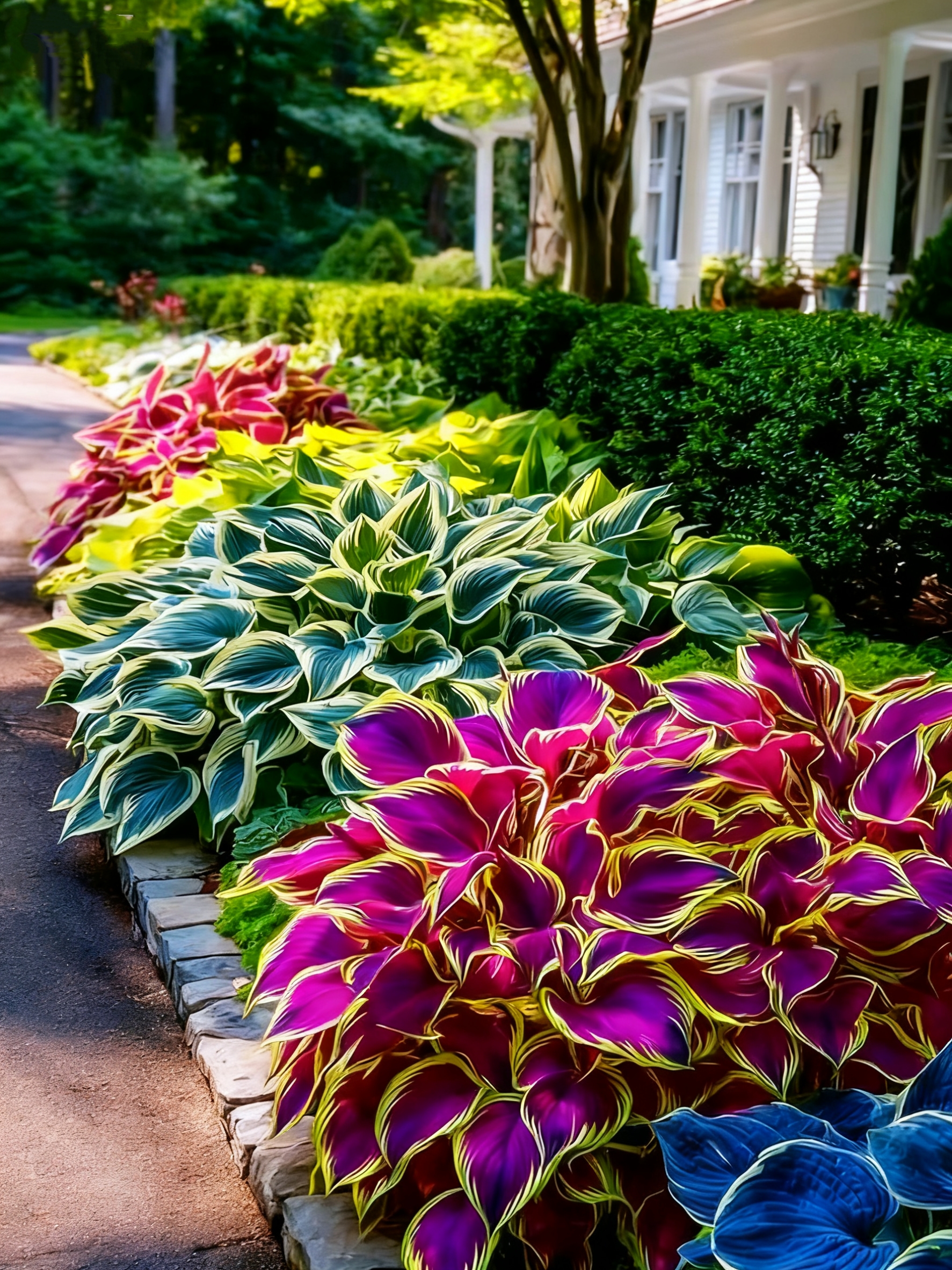🌸 Coral Hosta – Vibrant Elegance for Your Garden & Home! 🌿