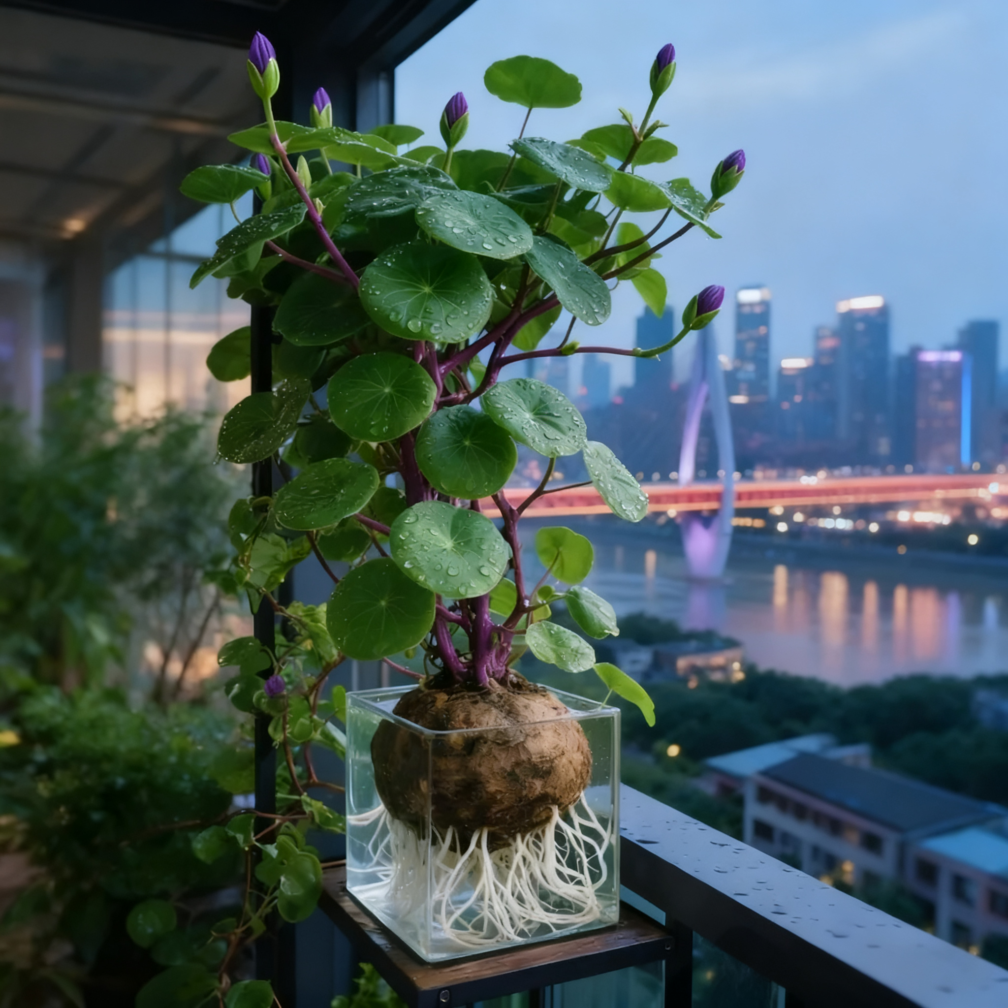 🎈🪴Red rattan Stephania Erecta: The strongest houseplant for lazy people🌿