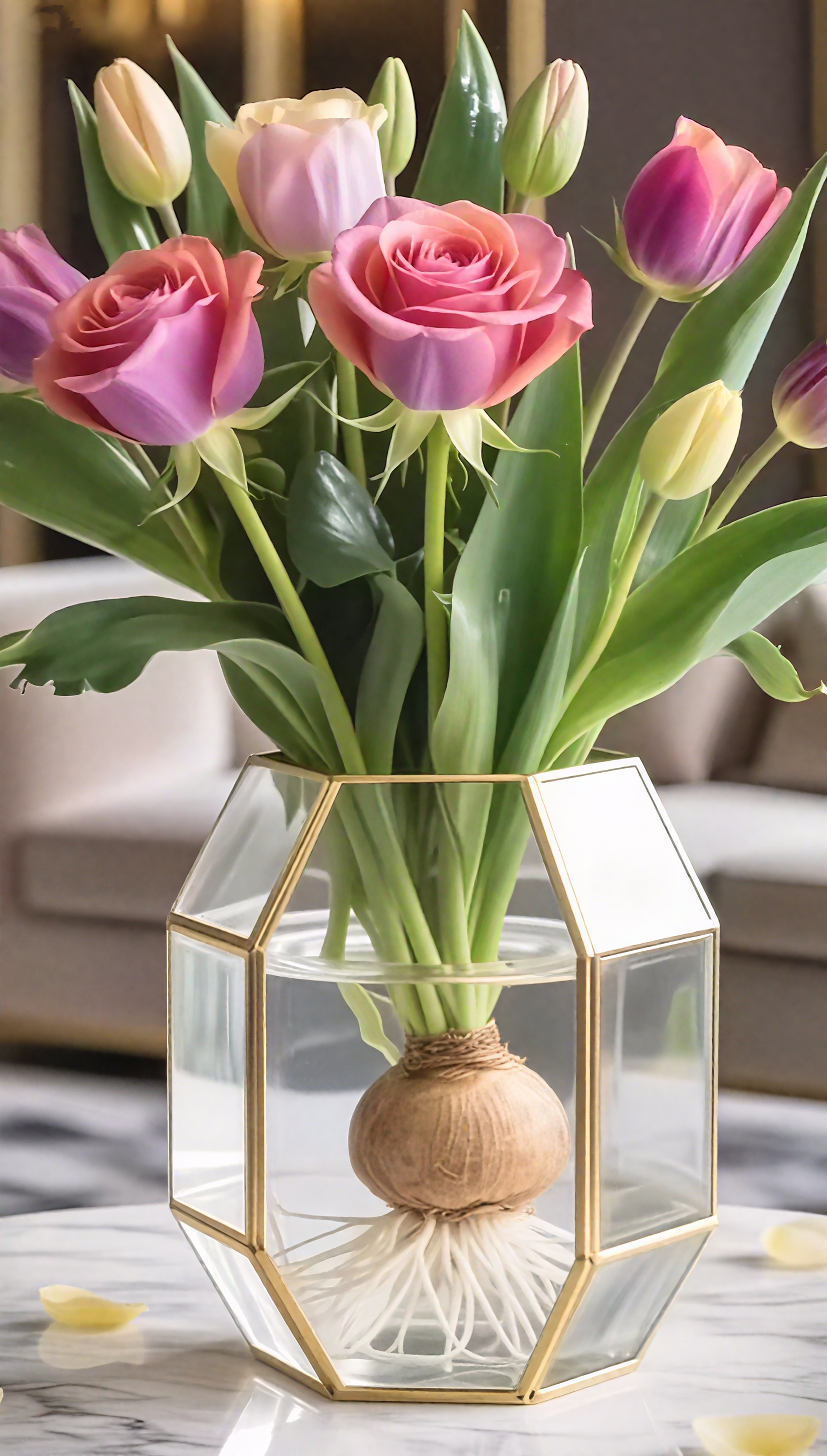 🌹 Hydroponic Roses-no soil, no mess, just stunning blooms!🌹