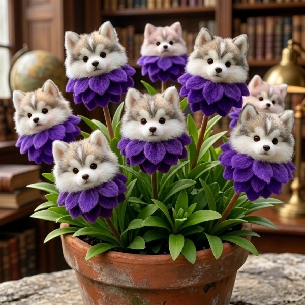🐶Magical plants! Dog's eye dazzling series✨