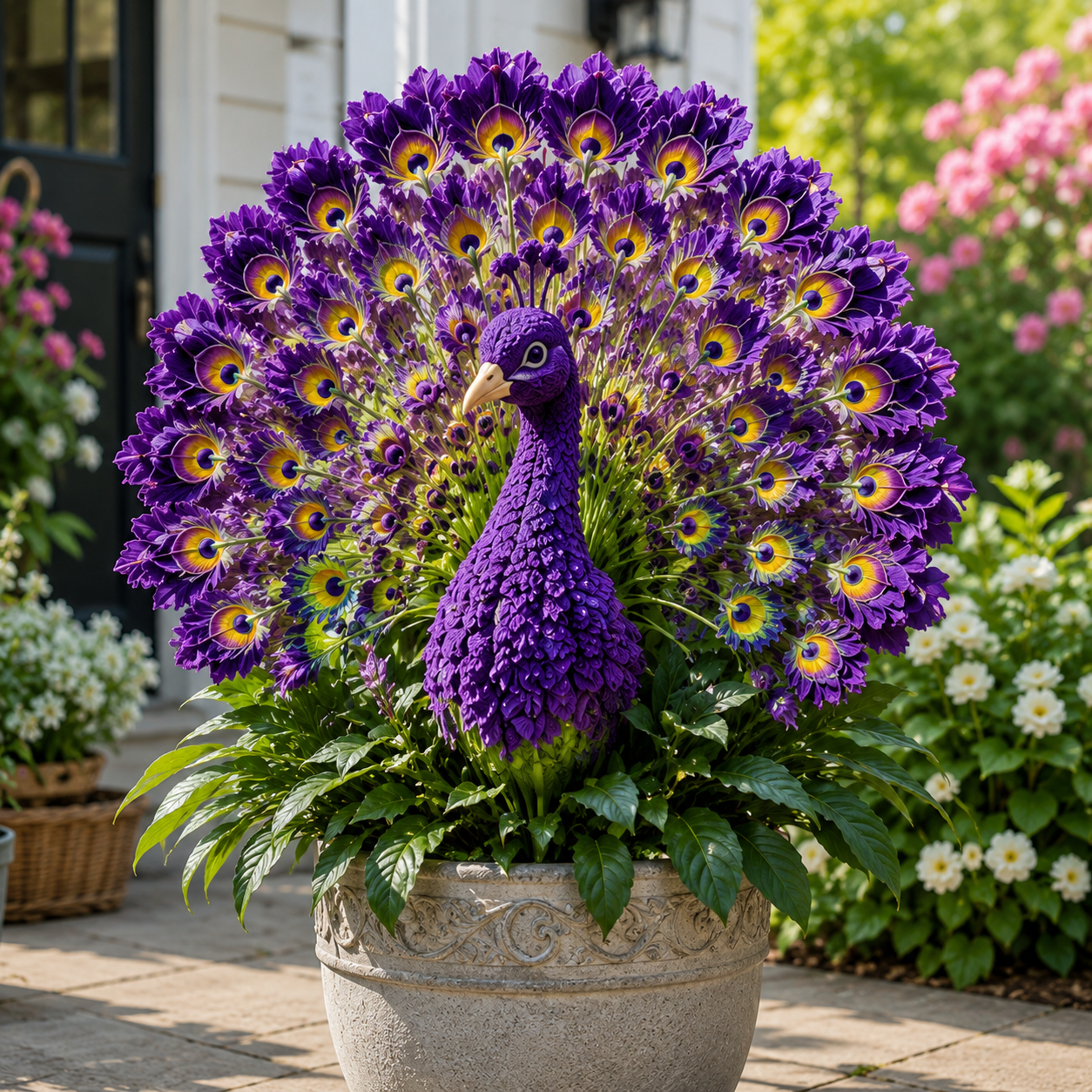 🦚 Rare Peacock Orchid Bulbs - Unusual Peacock-Inspired Blooms for Pots, Patios & Garden Displays
