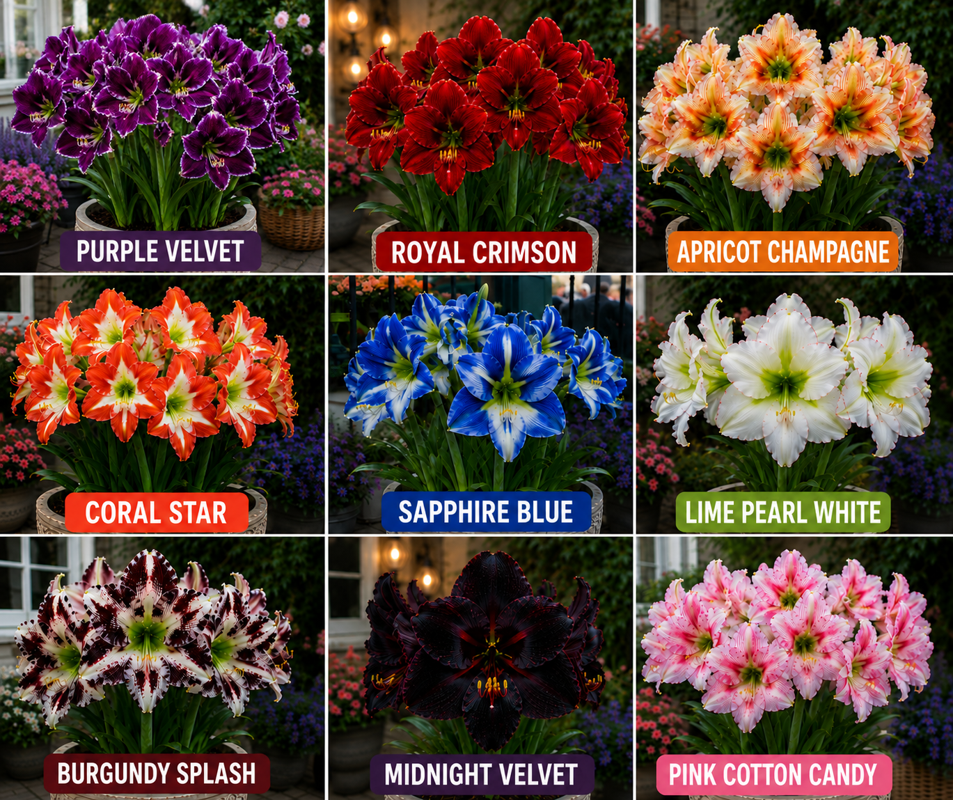 🌺 Giant Amaryllis Bulbs-🏆 Winner Of The Gardeners' Choice Collection 2026