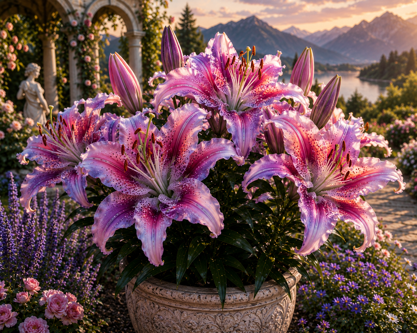 🌸 Giant Fragrant Lily Bulbs-Grow The Most Elegant Flowers In Your Garden