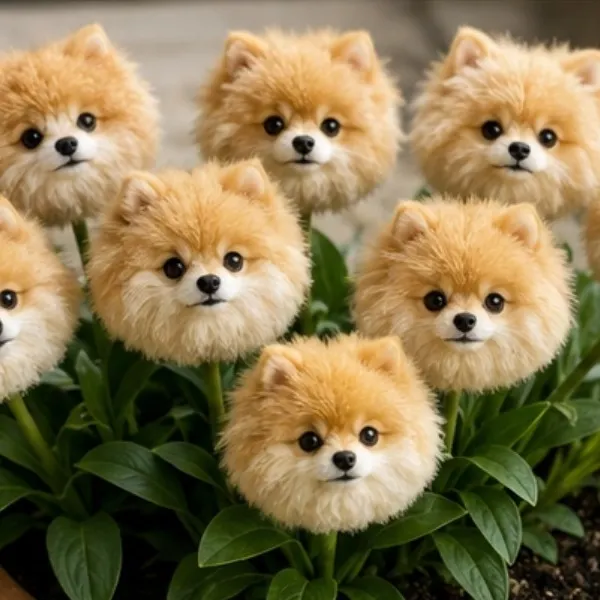🐶Magical plants! Dog's eye dazzling series✨