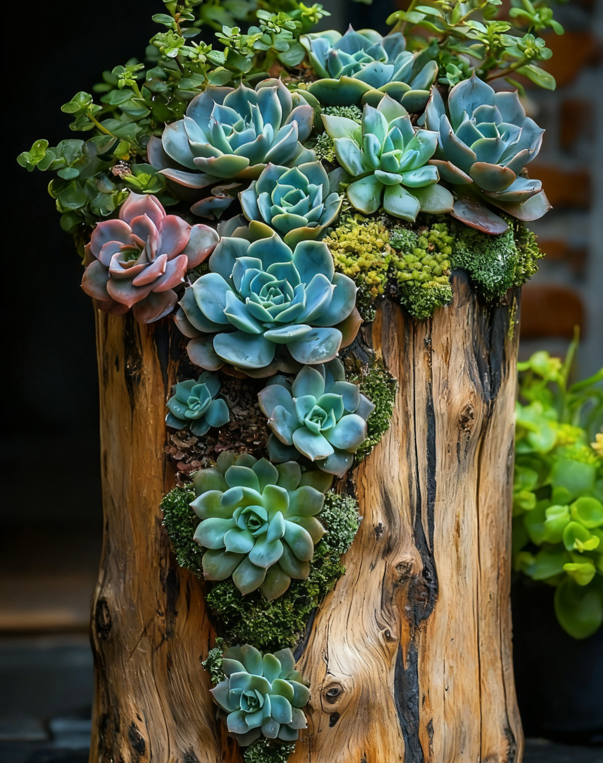 🌈 Dream Rainbow Succulent – A Touch of Color for Your Garden 🌱