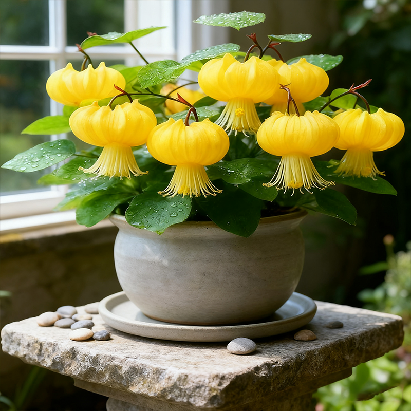 🏮 Lantern Flower Seeds — Grow Your Own Miniature Garden Lights 🌱✨