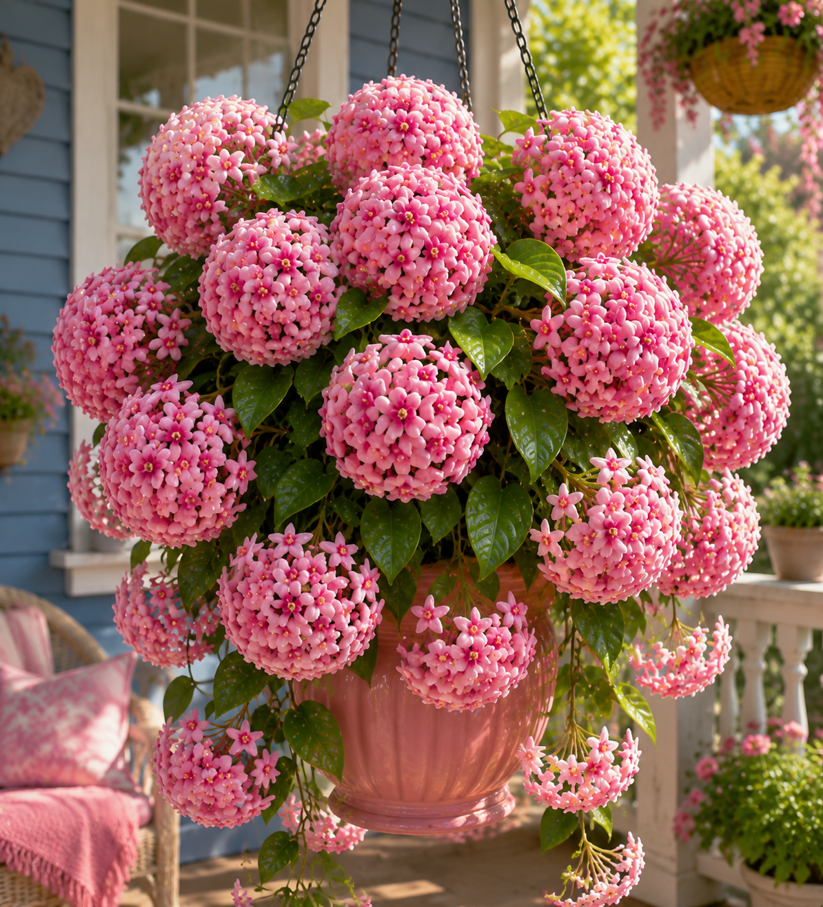 🔥A Living Plant That Feels Like Art — The Hoya That Blooms Like Porcelain Flowers🌸