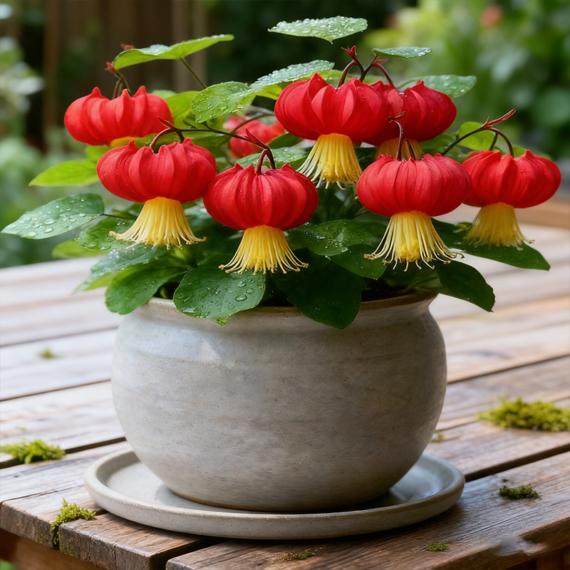 🏮 Lantern Flower Seeds — Grow Your Own Miniature Garden Lights 🌱✨