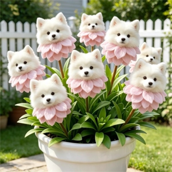 🐶Magical plants! Dog's eye dazzling series✨
