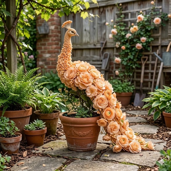 🦚Magical plants! Peacock Feathered Bloom dazzling series✨