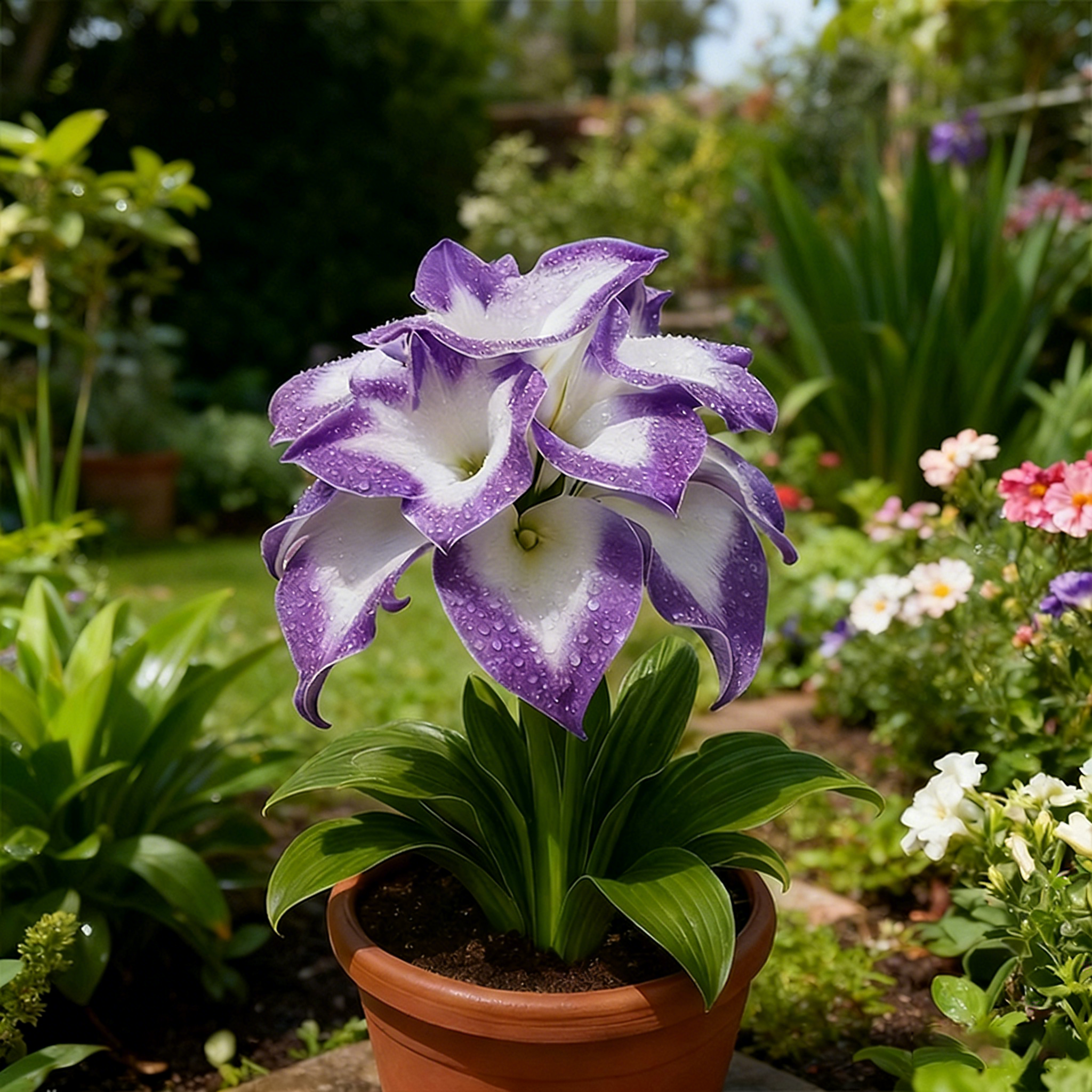 ❄️ Rare new variety Ice Blue Calla Lily bulbs 💙 - Easy to grow, cold and heat resistant