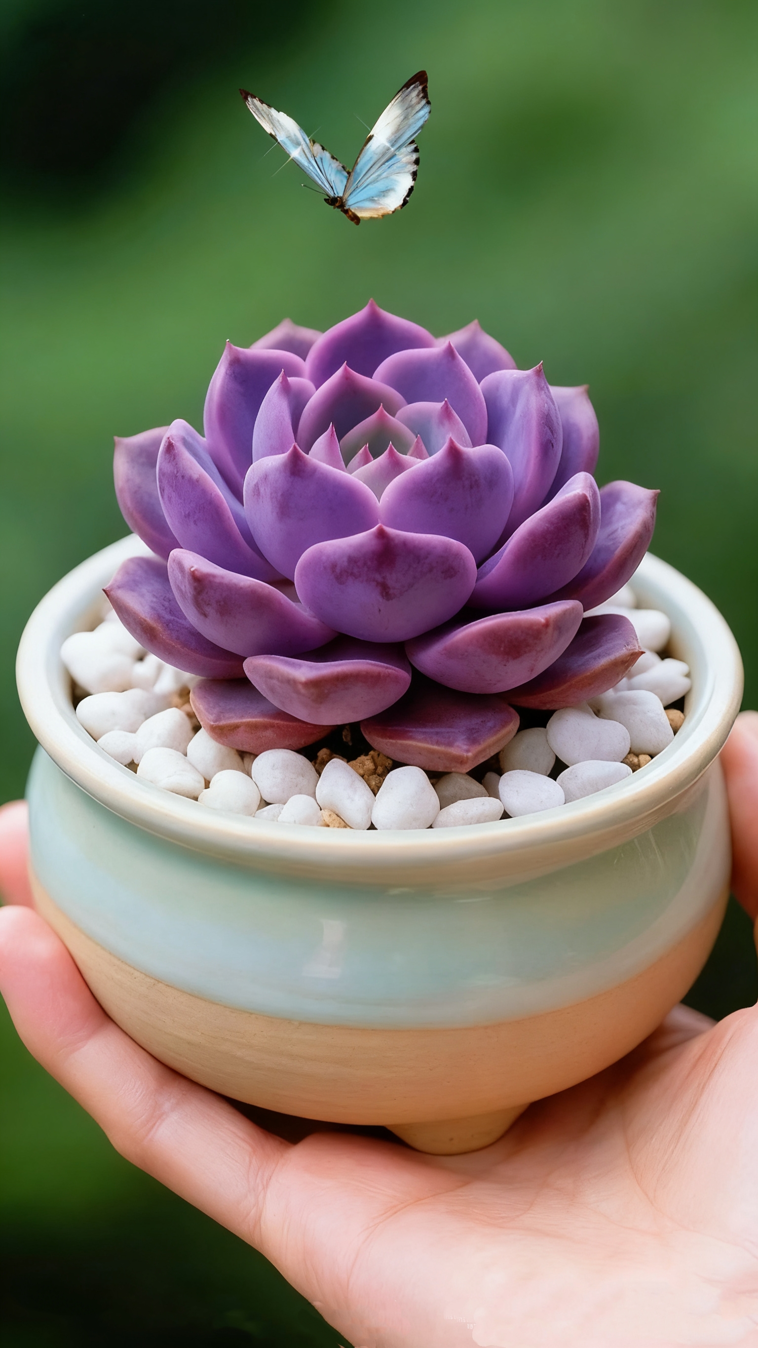 🌈 Dream Rainbow Succulent – A Touch of Color for Your Garden 🌱