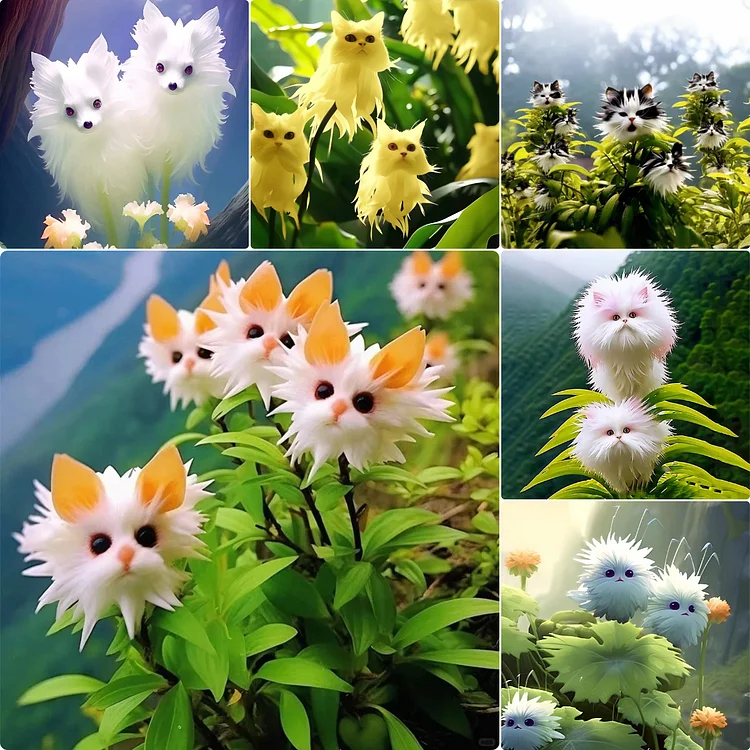 Magical plants! Cat's eye dazzling series
