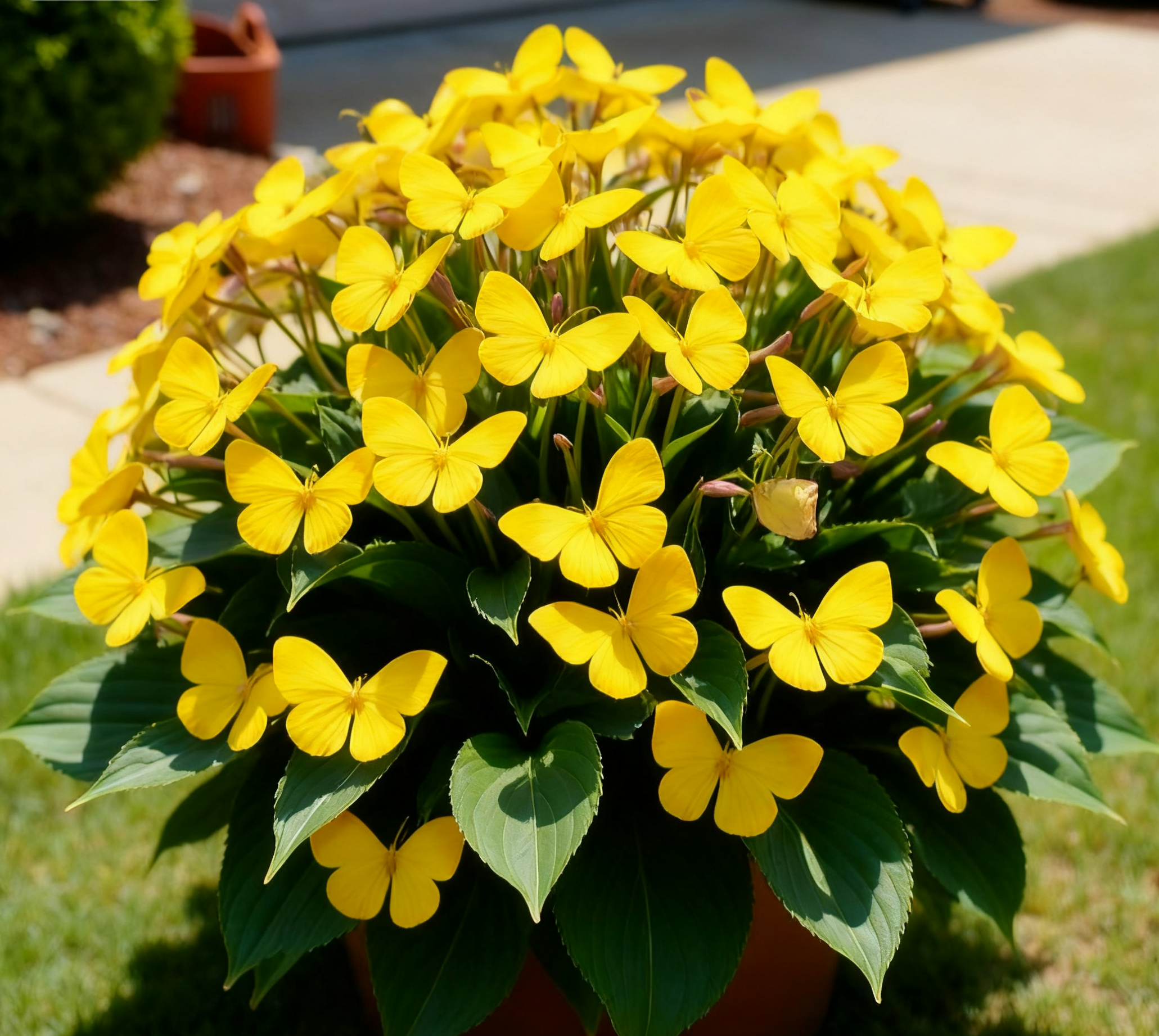 🌸 Whimsical Butterfly Blooms – A Burst of Color in Every Petal! 🌸