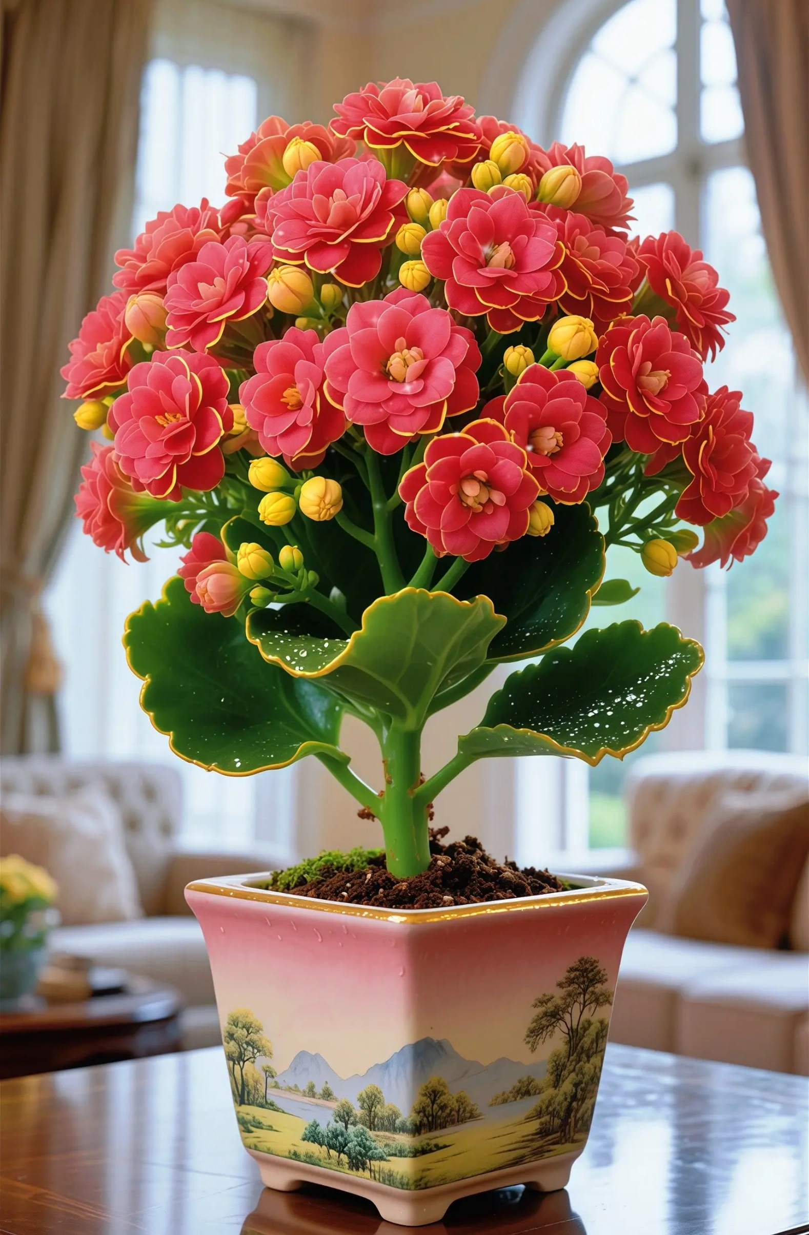 🌸 Twilight Ocean Kalanchoe – A Magical Bloom for Your Garden 🌊✨