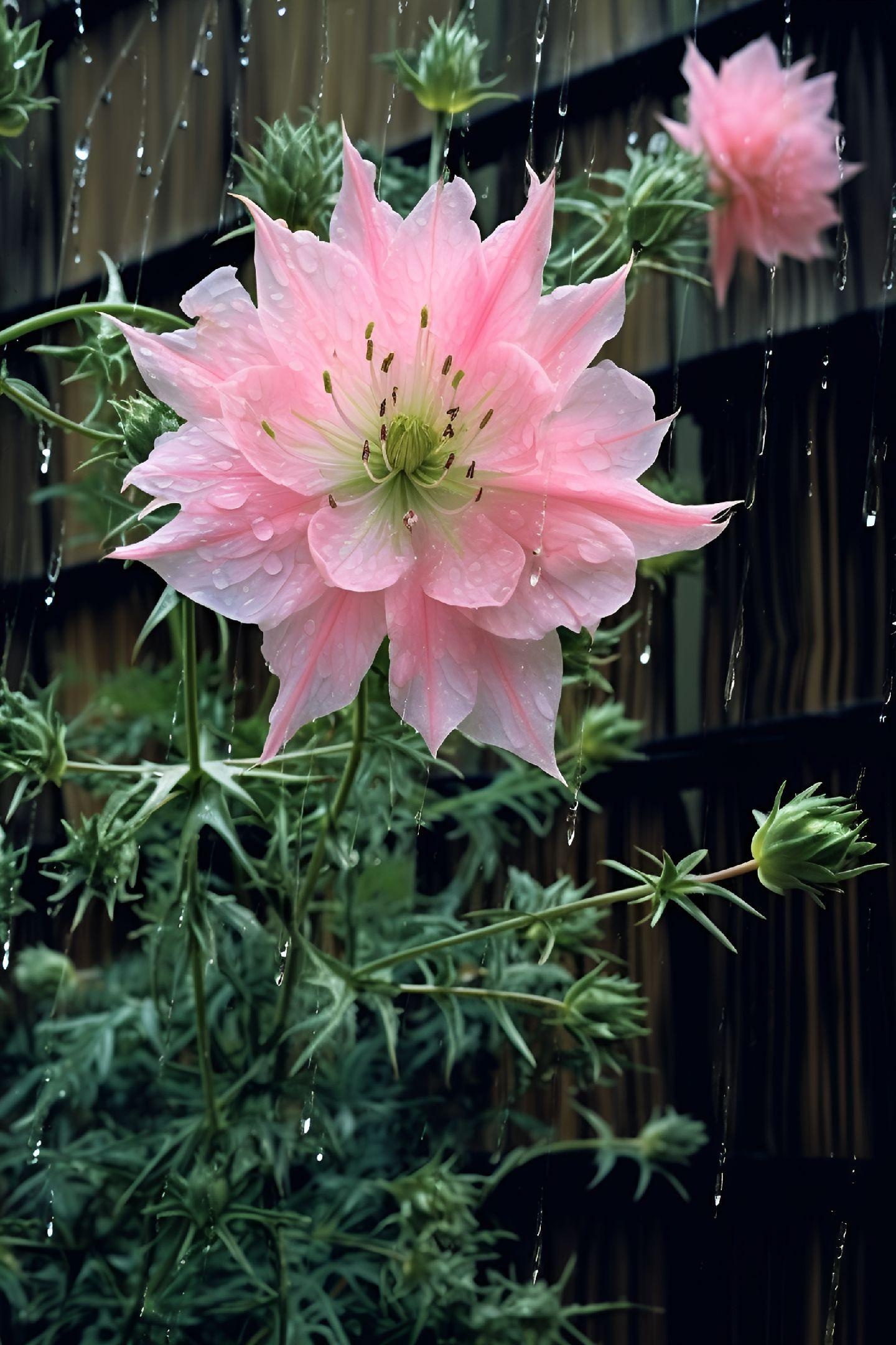 🌸✨ 2025 Neues Garten-Wunder: Rainbow Nigella – Die Blume aus einem Traum! 💫