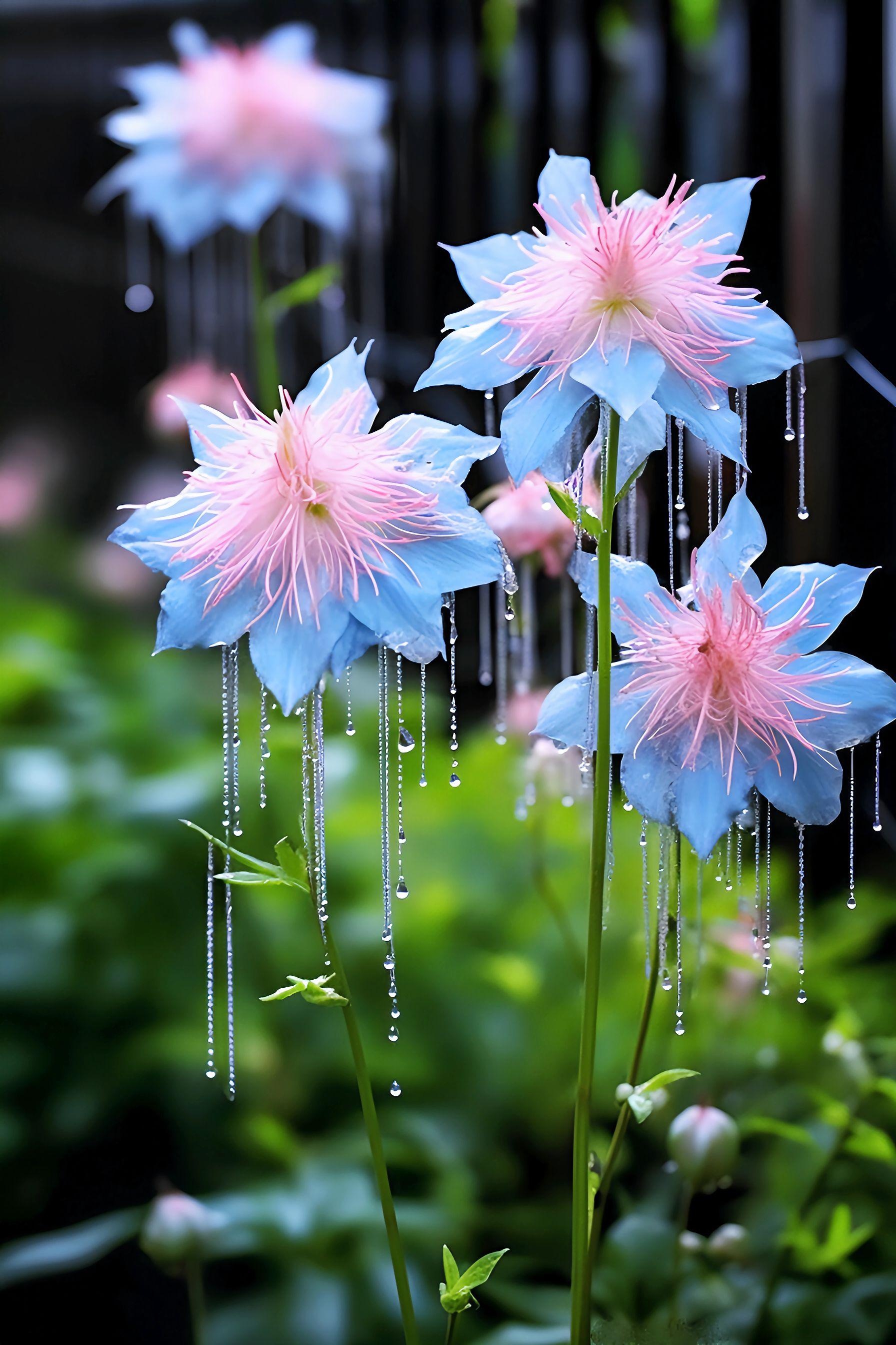 🌸✨ 2025 Neues Garten-Wunder: Rainbow Nigella – Die Blume aus einem Traum! 💫