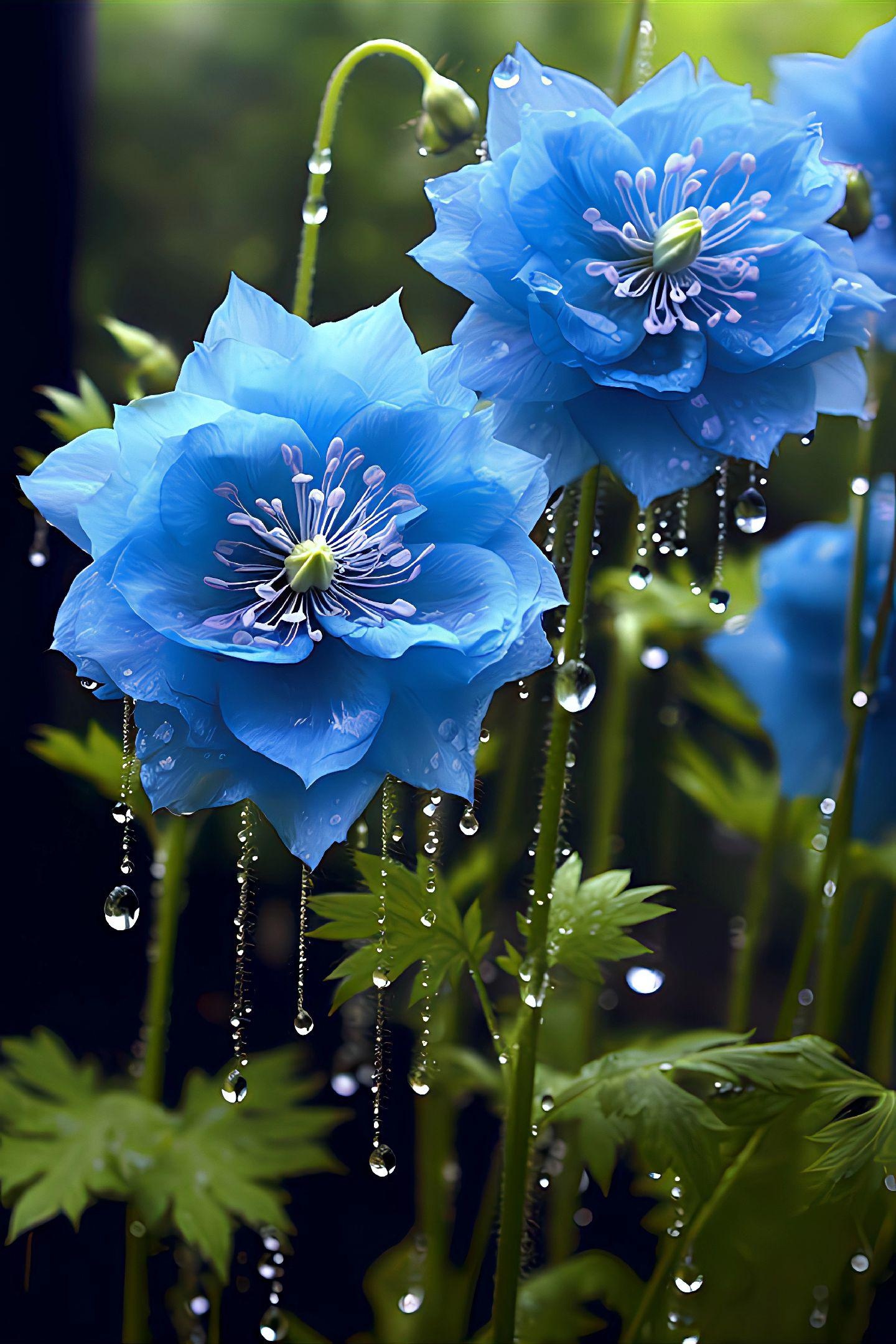 🌸✨ 2025 Neues Garten-Wunder: Rainbow Nigella – Die Blume aus einem Traum! 💫