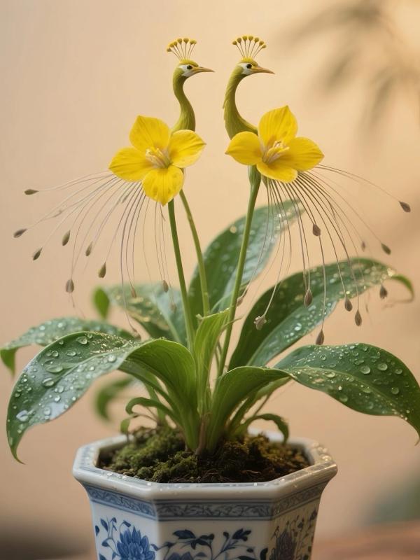 🦚🌺 Peacock Flower Seeds ✨Easy to Grow