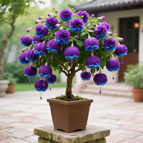 🌸 Double Fuchsia – Beautiful Shade-Loving Flowering Plants