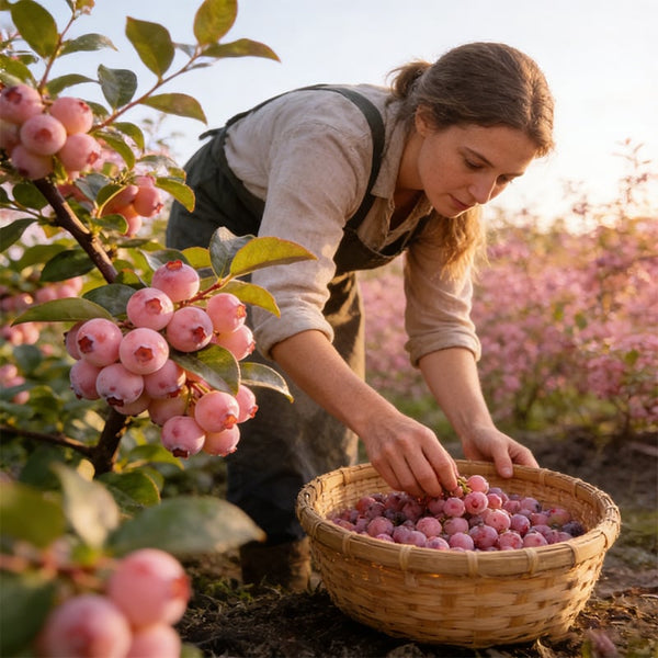🔥50K+ SOLD!💟Premium Pink Blueberry Seeds -😋A Uniquely Delightful Taste-YH