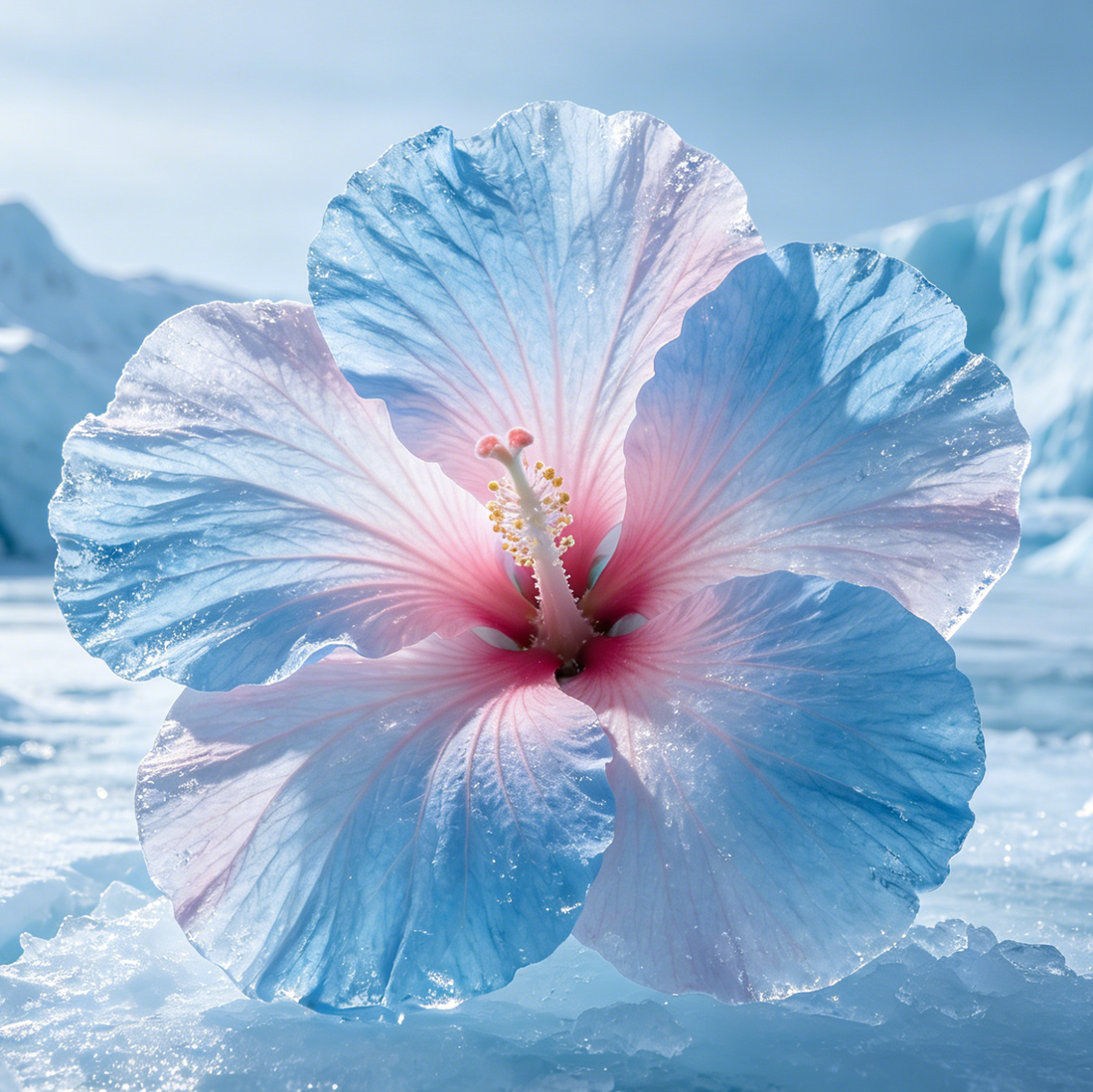 Giant Ombre Hibiscus Exotic Coral Flowers Seeds