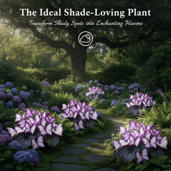 🔥 65K+ SOLD! 🍃🦋 Butterfly Leaf Hosta Seeds: Add a Touch of Whimsy to Your Garden!🌺