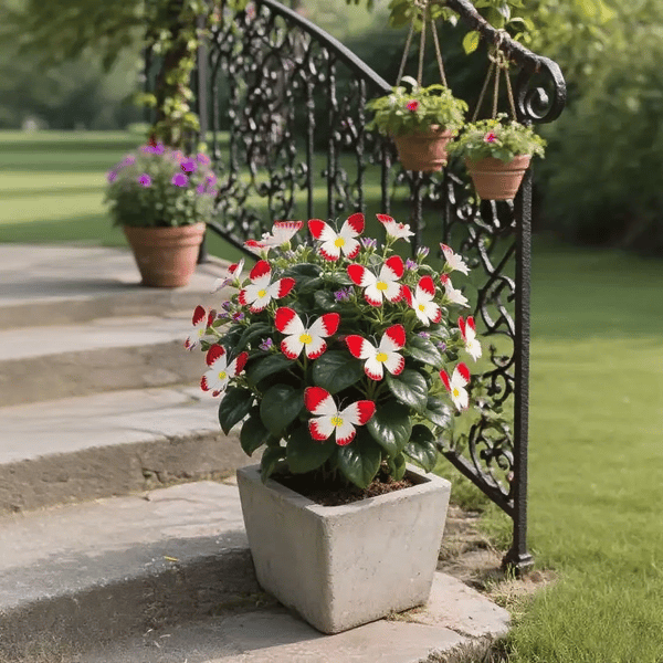 🔥 65K+ SOLD! 🍃🦋 Butterfly Leaf Hosta Seeds: Add a Touch of Whimsy to Your Garden!🌺
