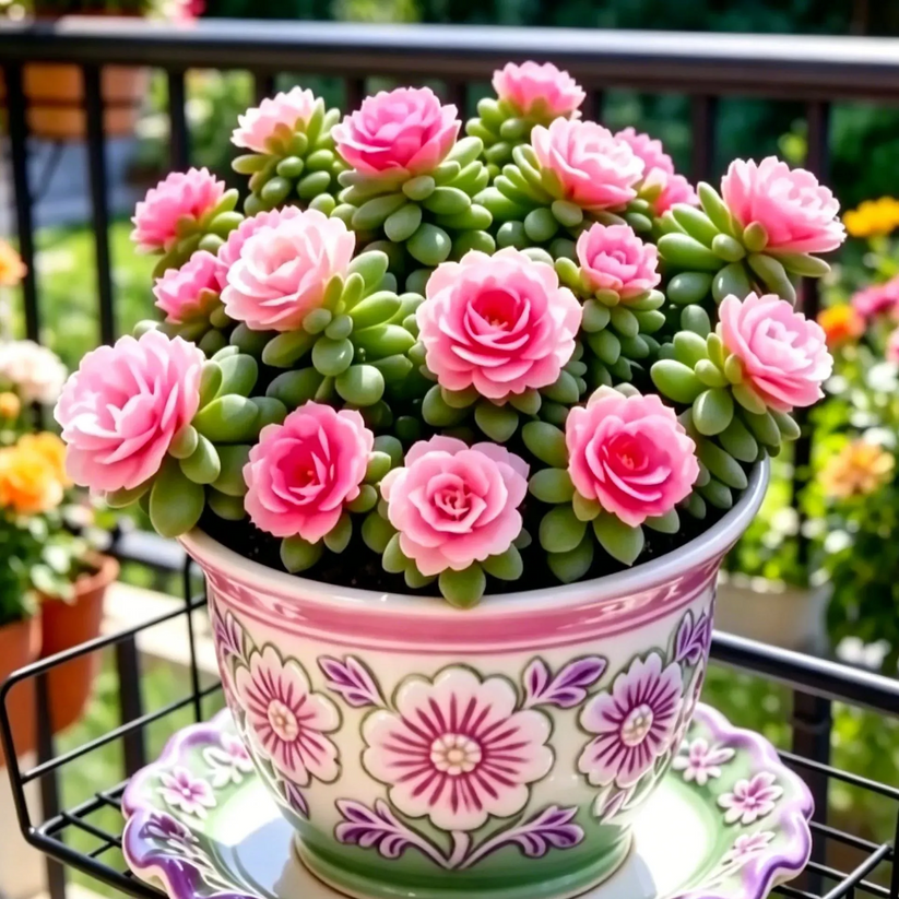 Last Day 50% OFF🔥Double Flowered Rose Orchid Bulbs Cold resistant and fragrant