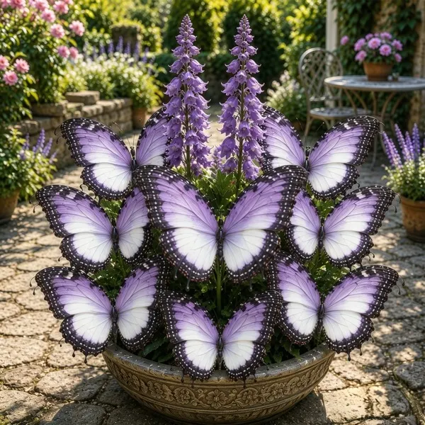 🦋 Butterfly Garden Hosta Bulbs - 🌸The Hosta That Looks Like A Garden Full Of Butterflies