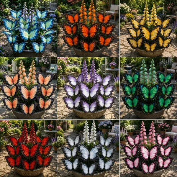 🦋 Butterfly Garden Hosta Bulbs - 🌸The Hosta That Looks Like A Garden Full Of Butterflies