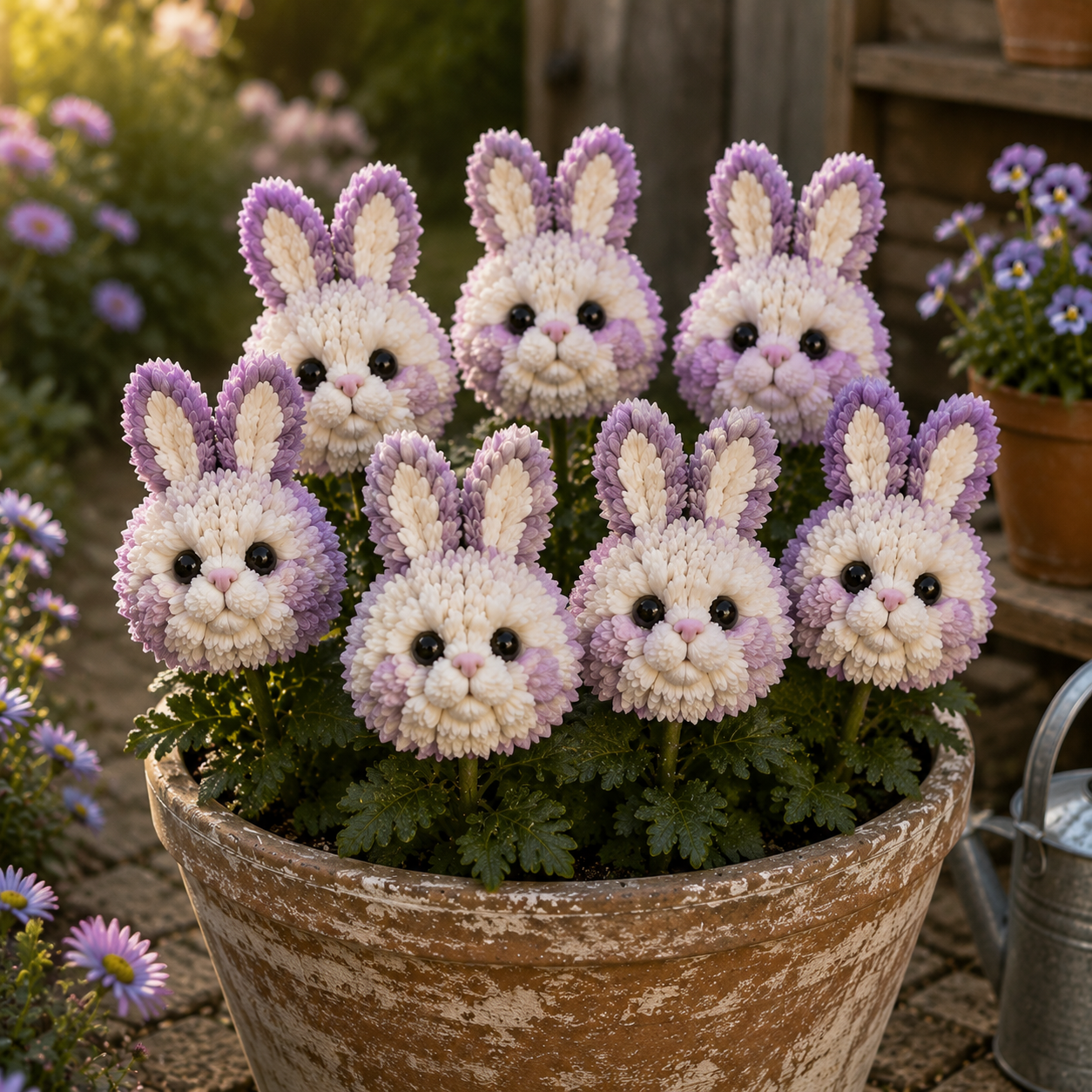 🐰Meet Bunny Flower – The Cutest Bloom That Transforms Your Garden Instantly