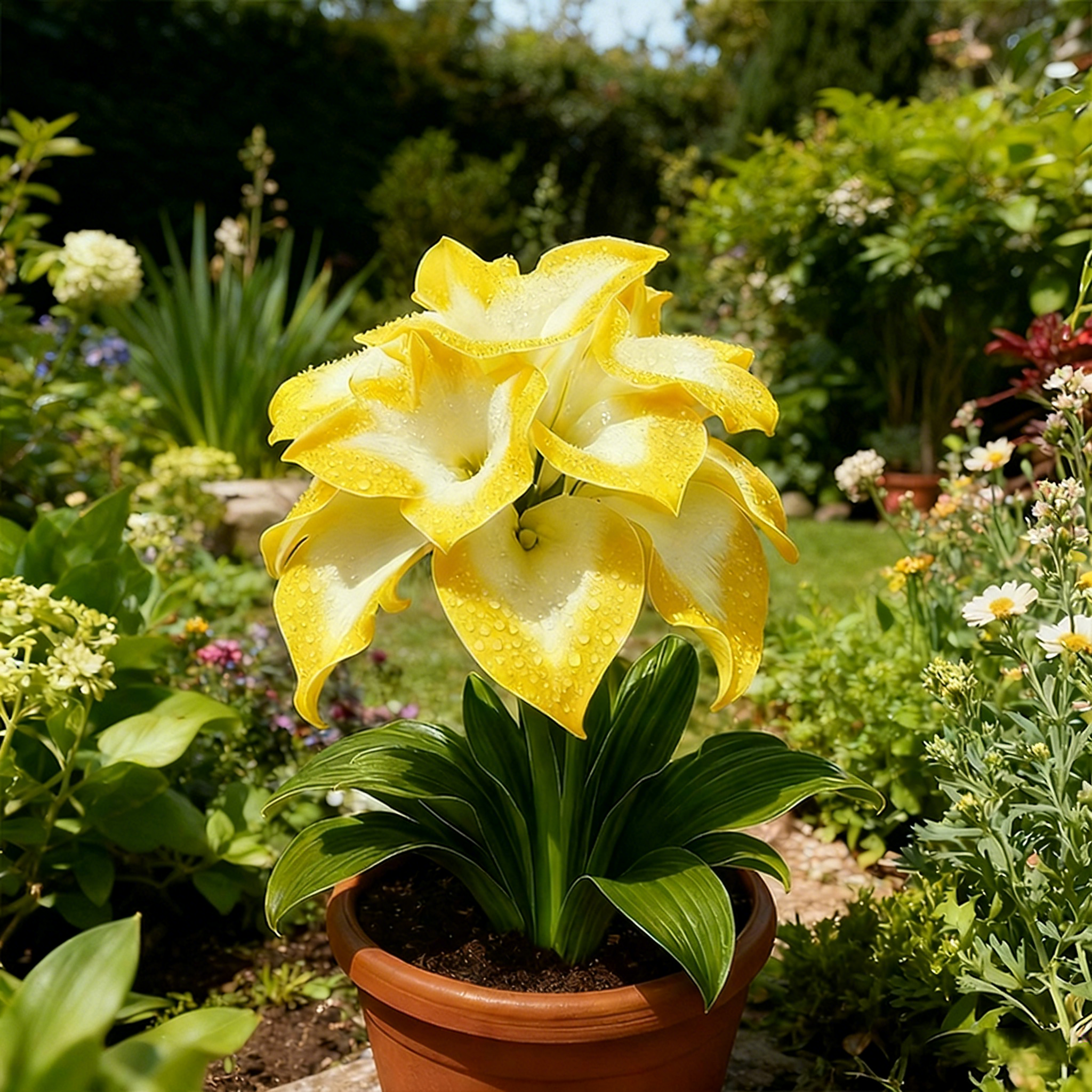 ❄️ Rare new variety Ice Blue Calla Lily bulbs 💙 - Easy to grow, cold and heat resistant