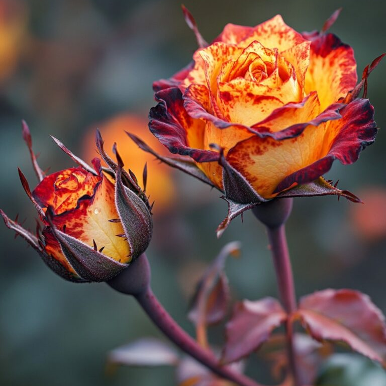 🔥🌹Flaming Rose Seeds🌱 Grow Vibrant Roses from Seed