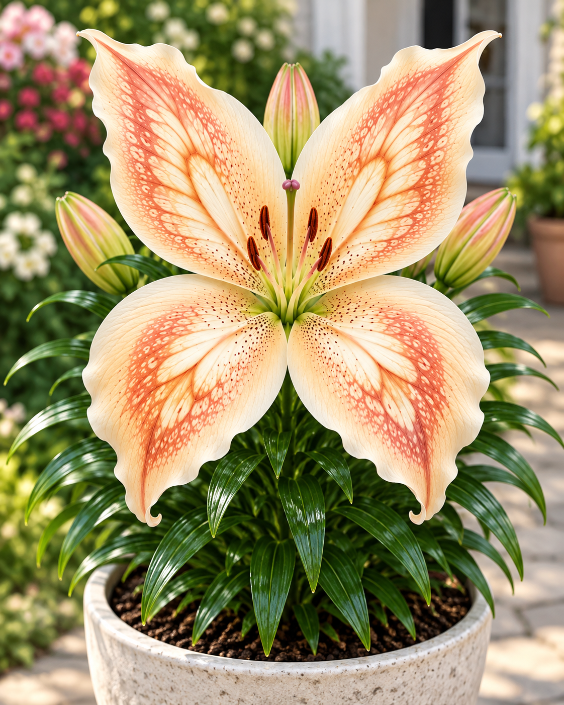 🦋Giant Butterfly Lily Bulbs-Stunning Blooms for Every Garden✨