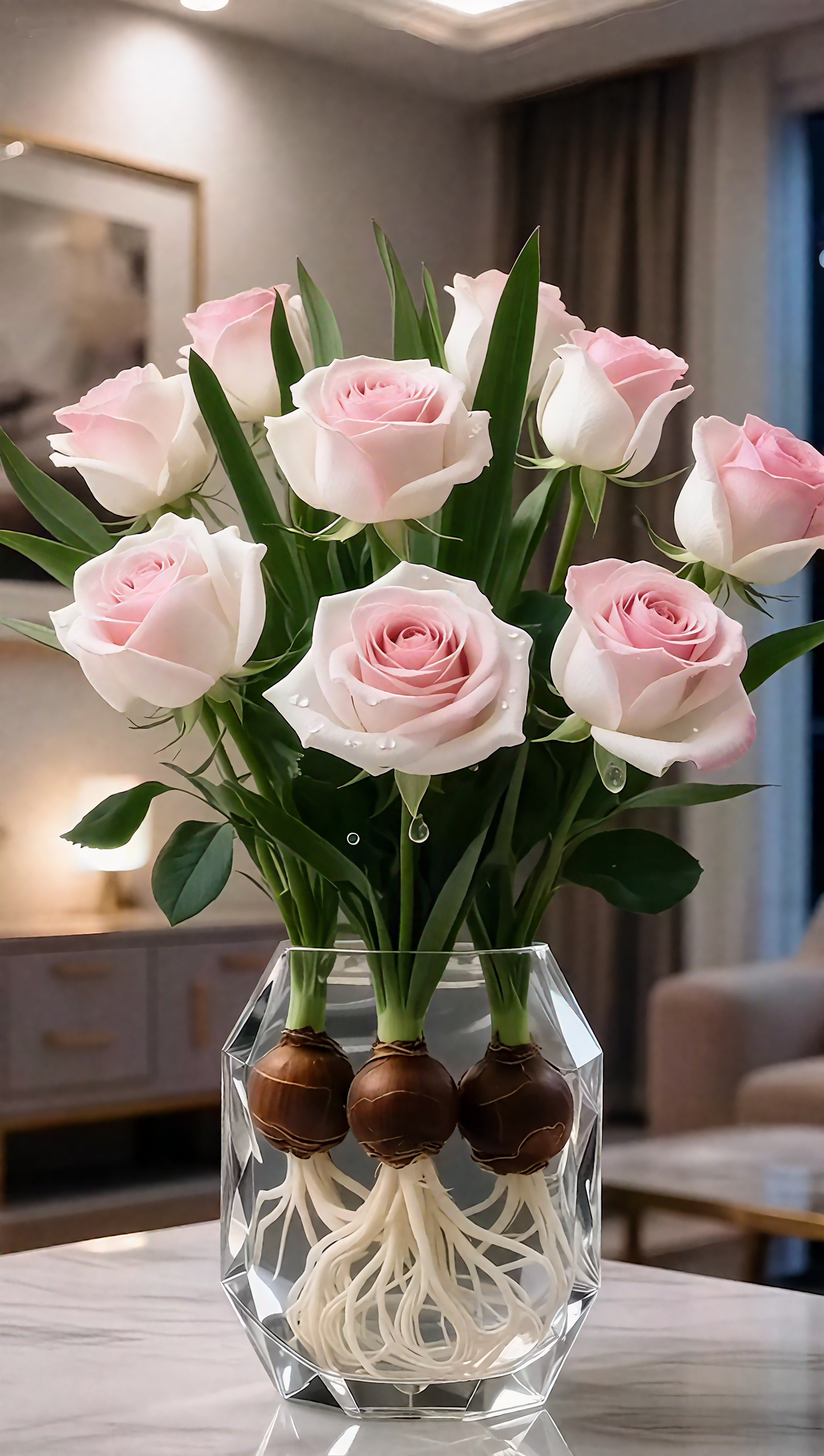 🌹 Hydroponic Roses-no soil, no mess, just stunning blooms!🌹