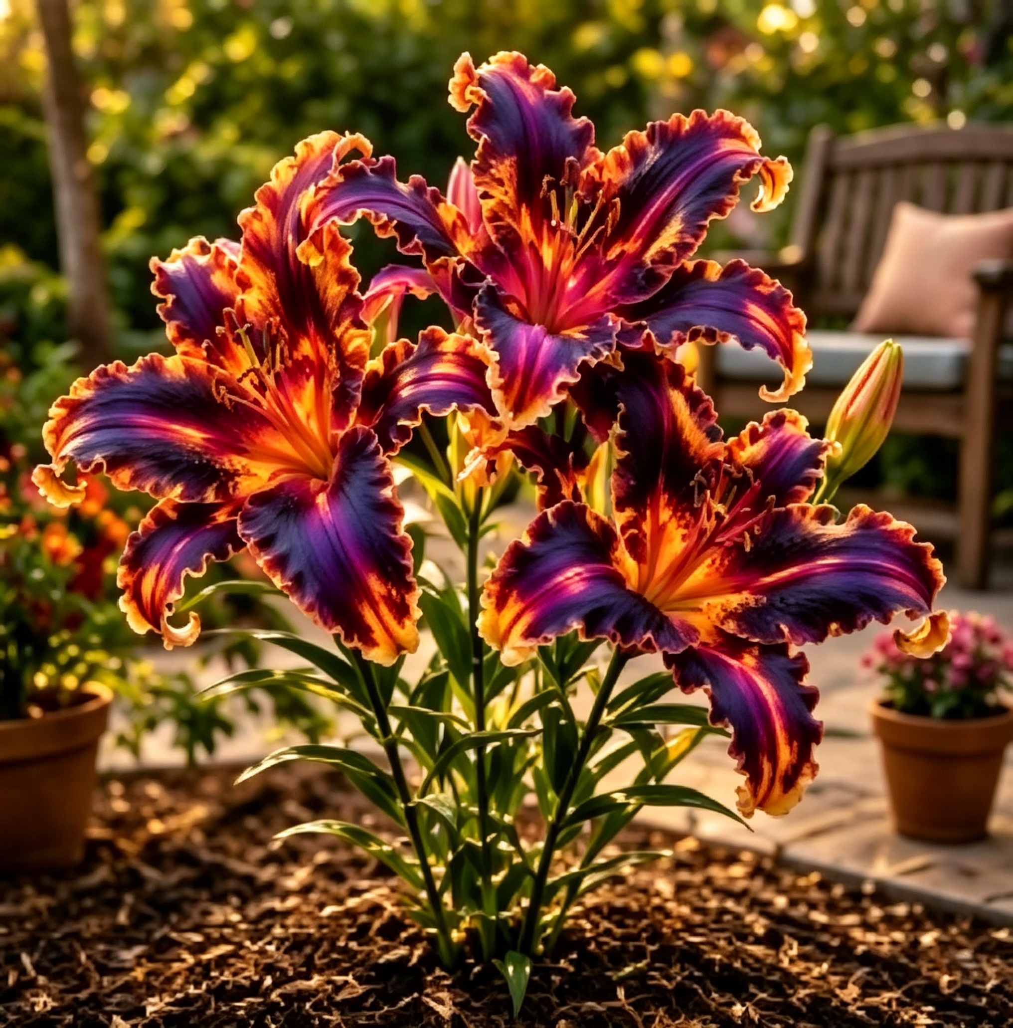 🌸 Giant Fragrant Lily Bulbs-Grow The Most Elegant Flowers In Your Garden