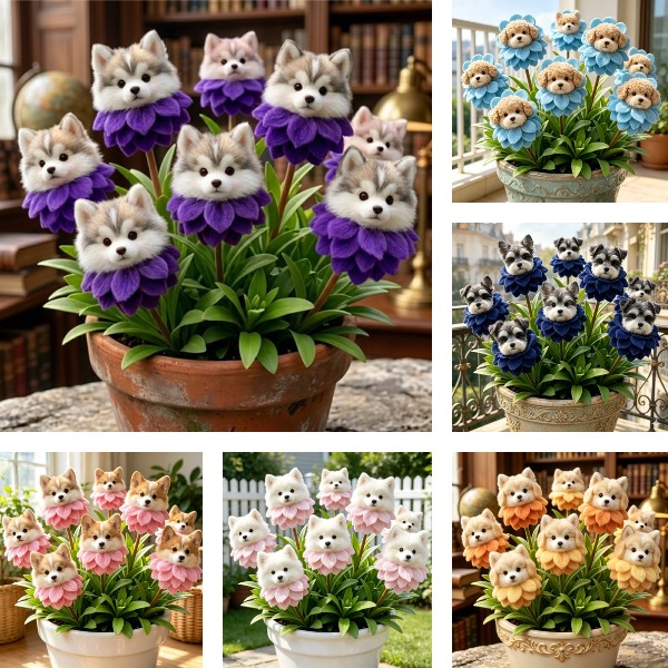 🐶Magical plants! Dog's eye dazzling series✨