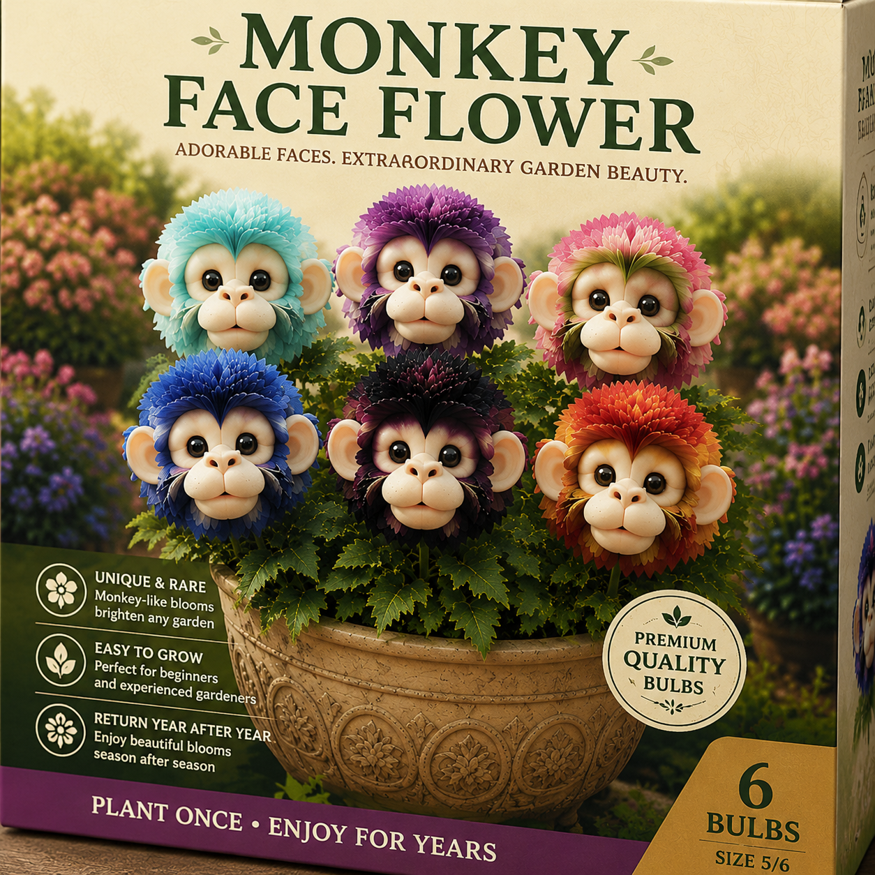 🐒 Monkey Face Flower-The Most Charming Flower Your Garden Has Ever Seen