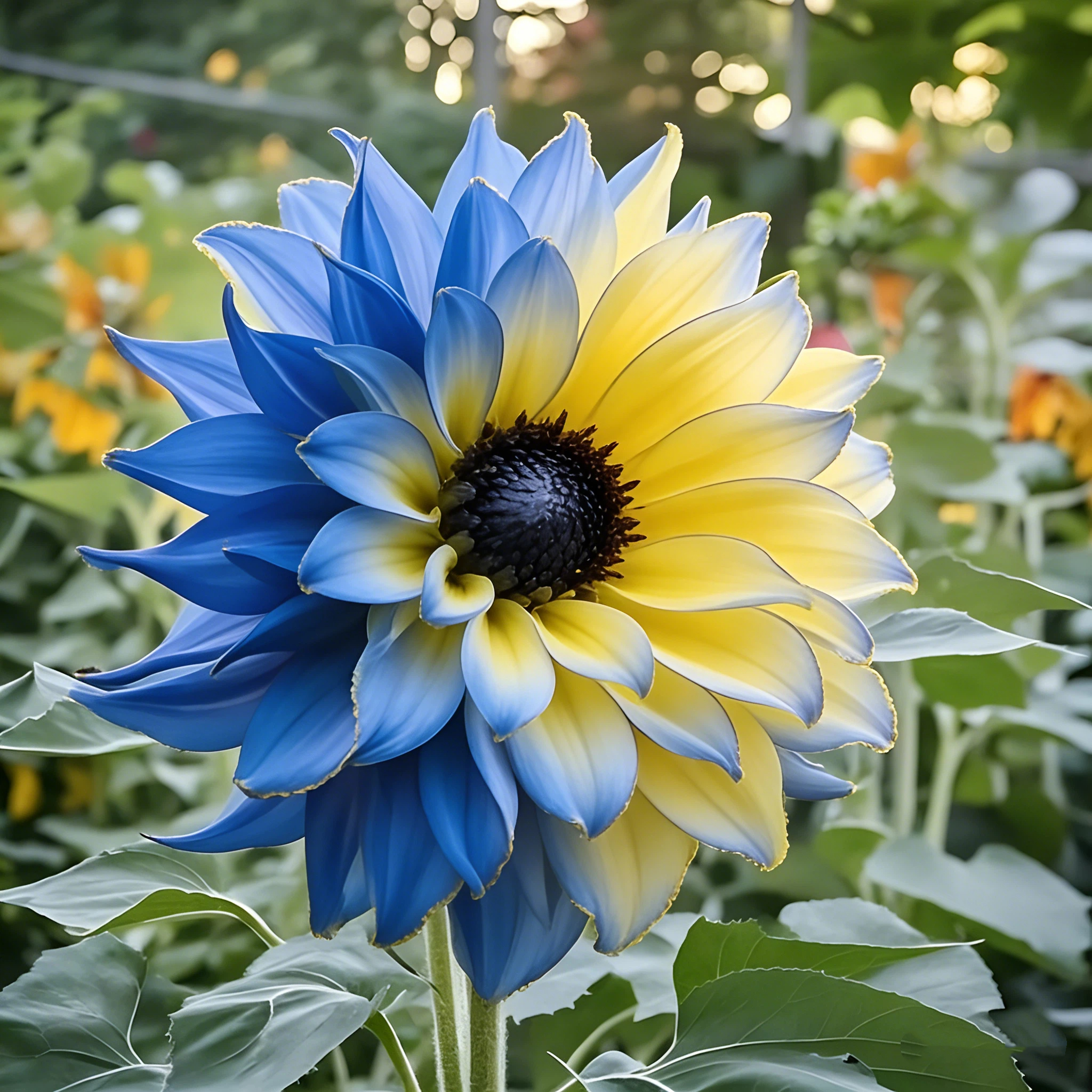 🌻Rare Giant Black Sun Dahlia Seeds