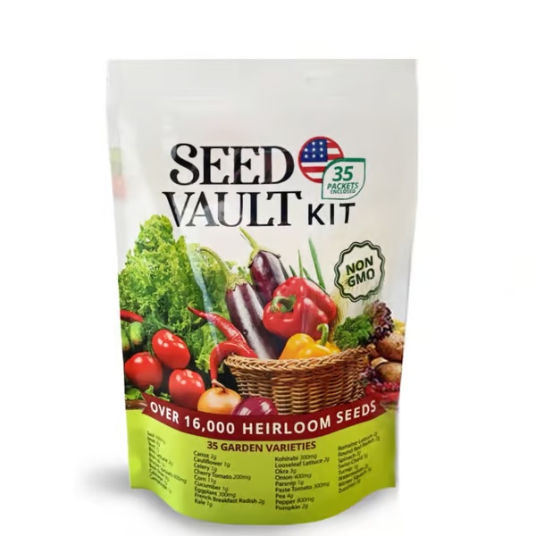 🍅Vegetable Seed Vault Kit | 35 Variety Pack🥒