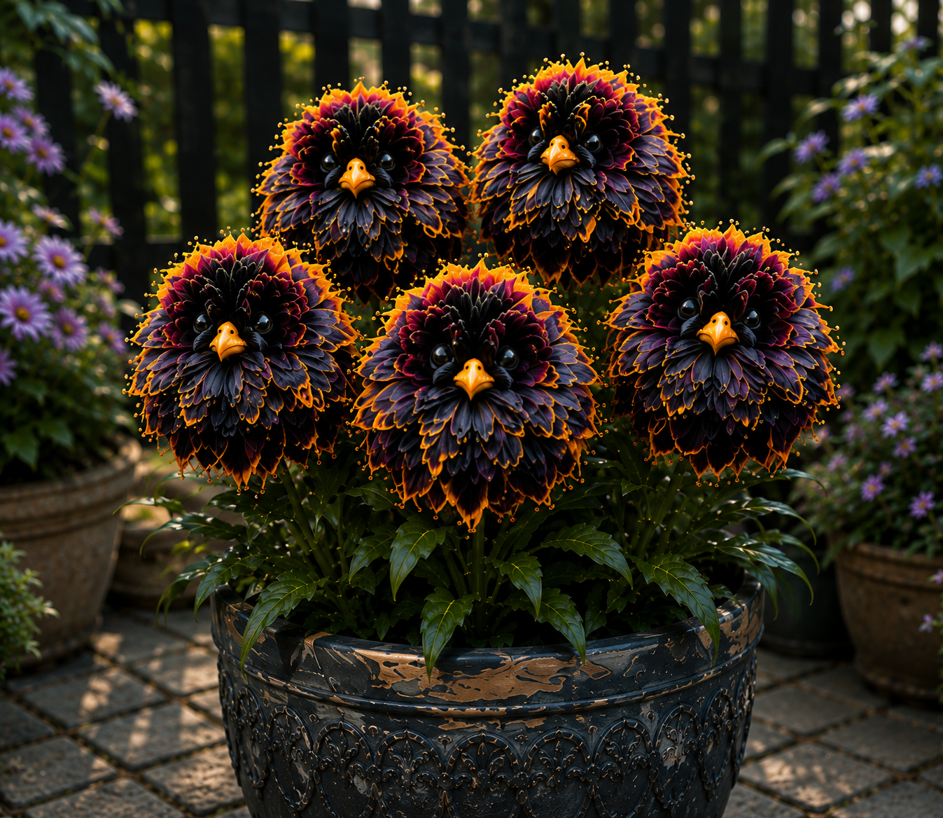 🐦 Rare Bird Face Flower Bulbs-The Extraordinary Flower Everyone Stops To Photograph