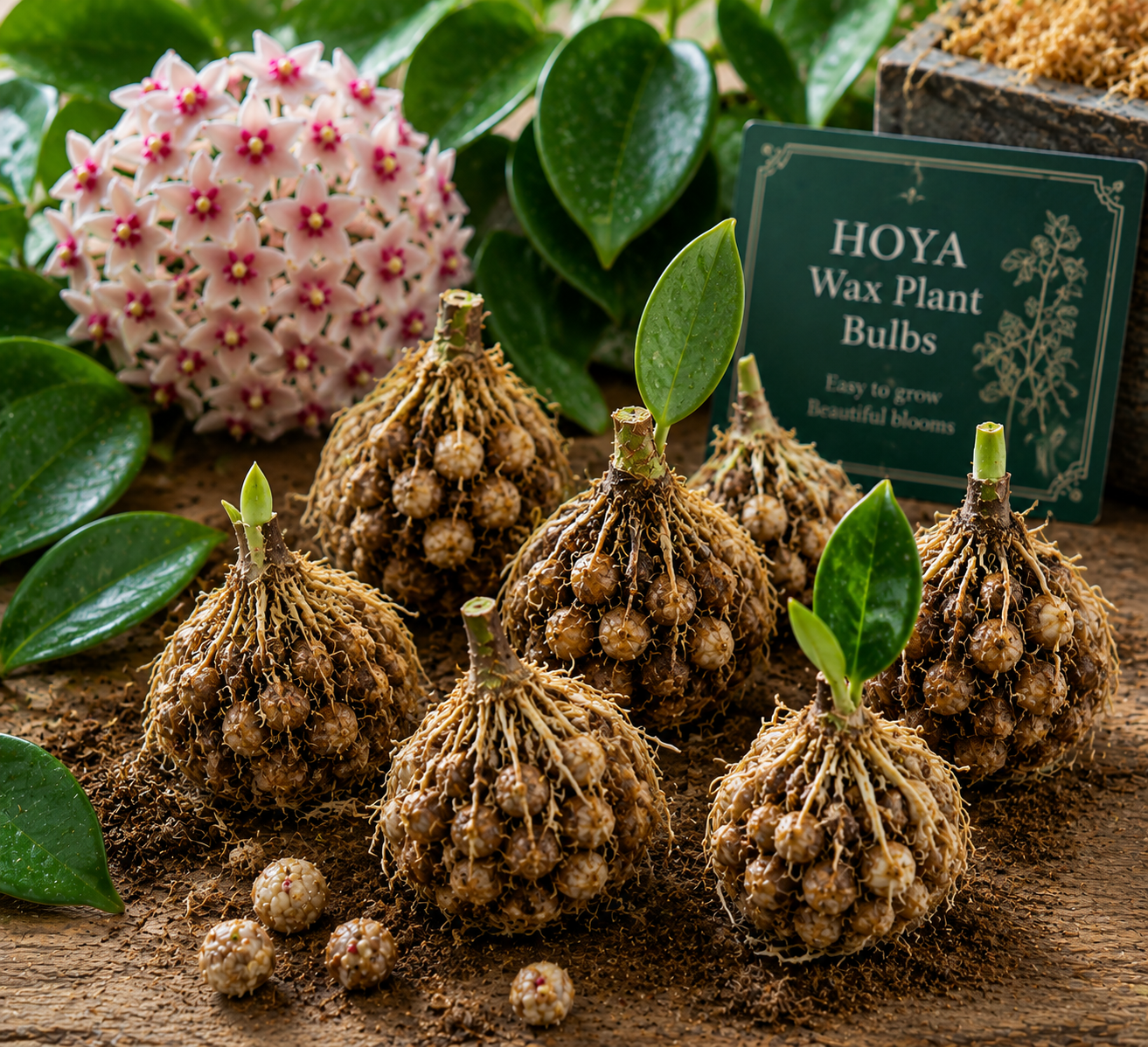 🔥A Living Plant That Feels Like Art — The Hoya That Blooms Like Porcelain Flowers🌸