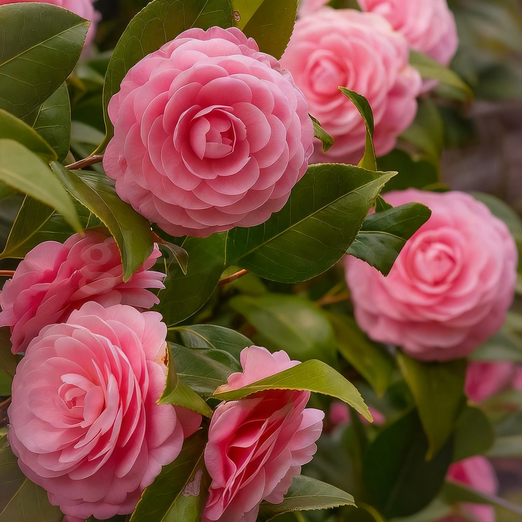 Camellia Flower Seeds – 8 Romantic Colors, Winter Blooming Beauty