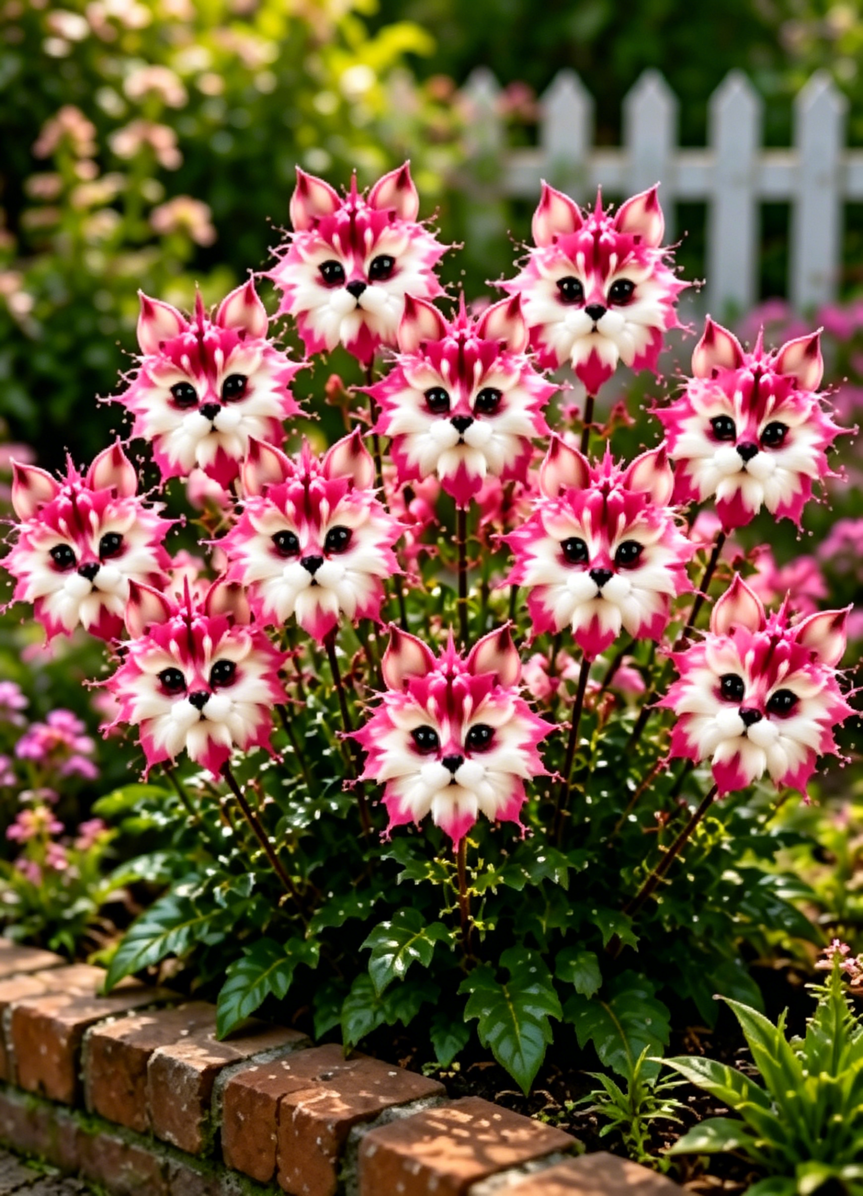 🦊 Fox-Face Flower Bulbs-A Tiny Fox Garden, Blooming Right At Your Door