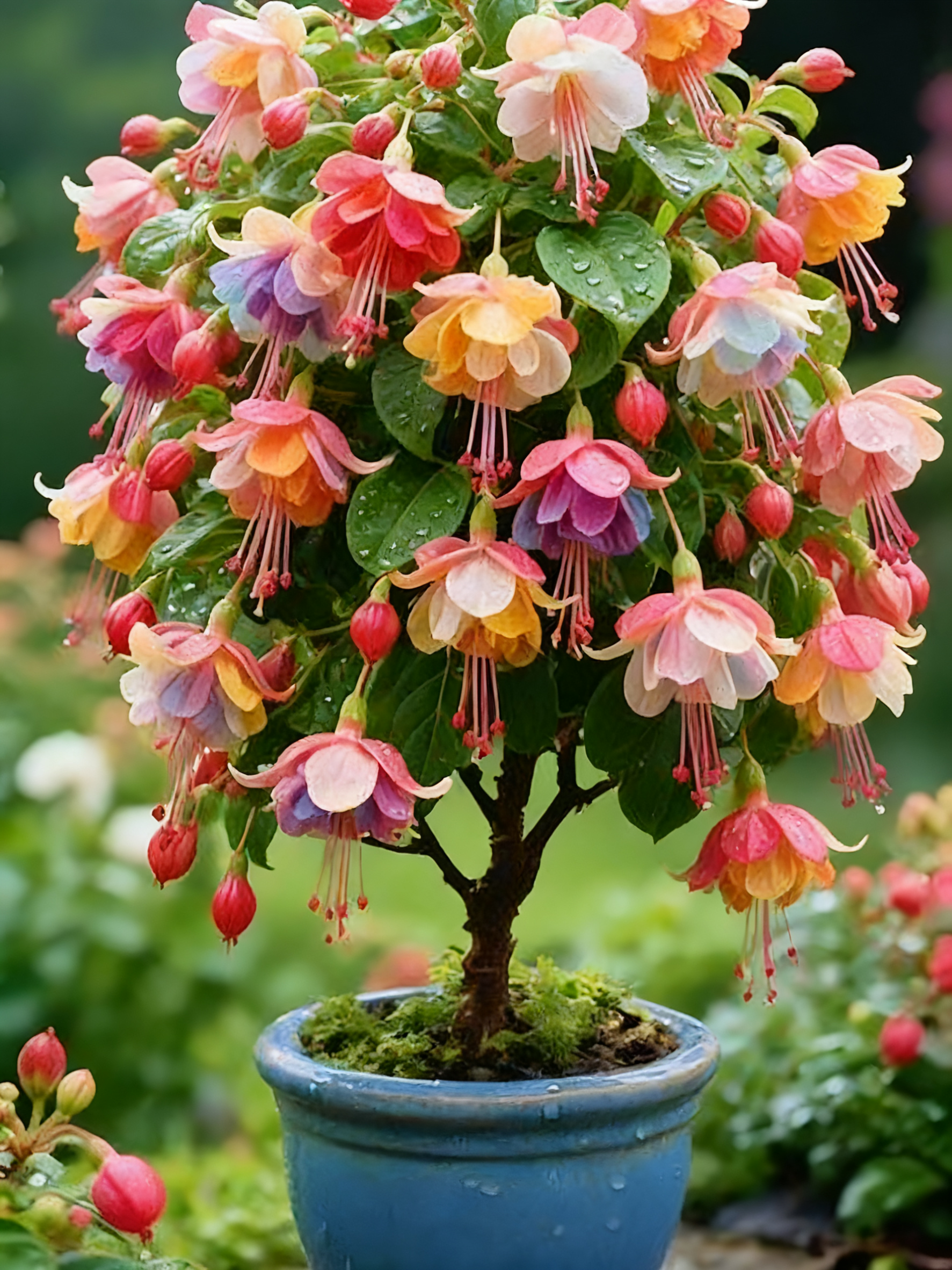 🌸 Royal Lotus Lantern Flower – Illuminate Your Garden with Elegance and Royalty 🌟