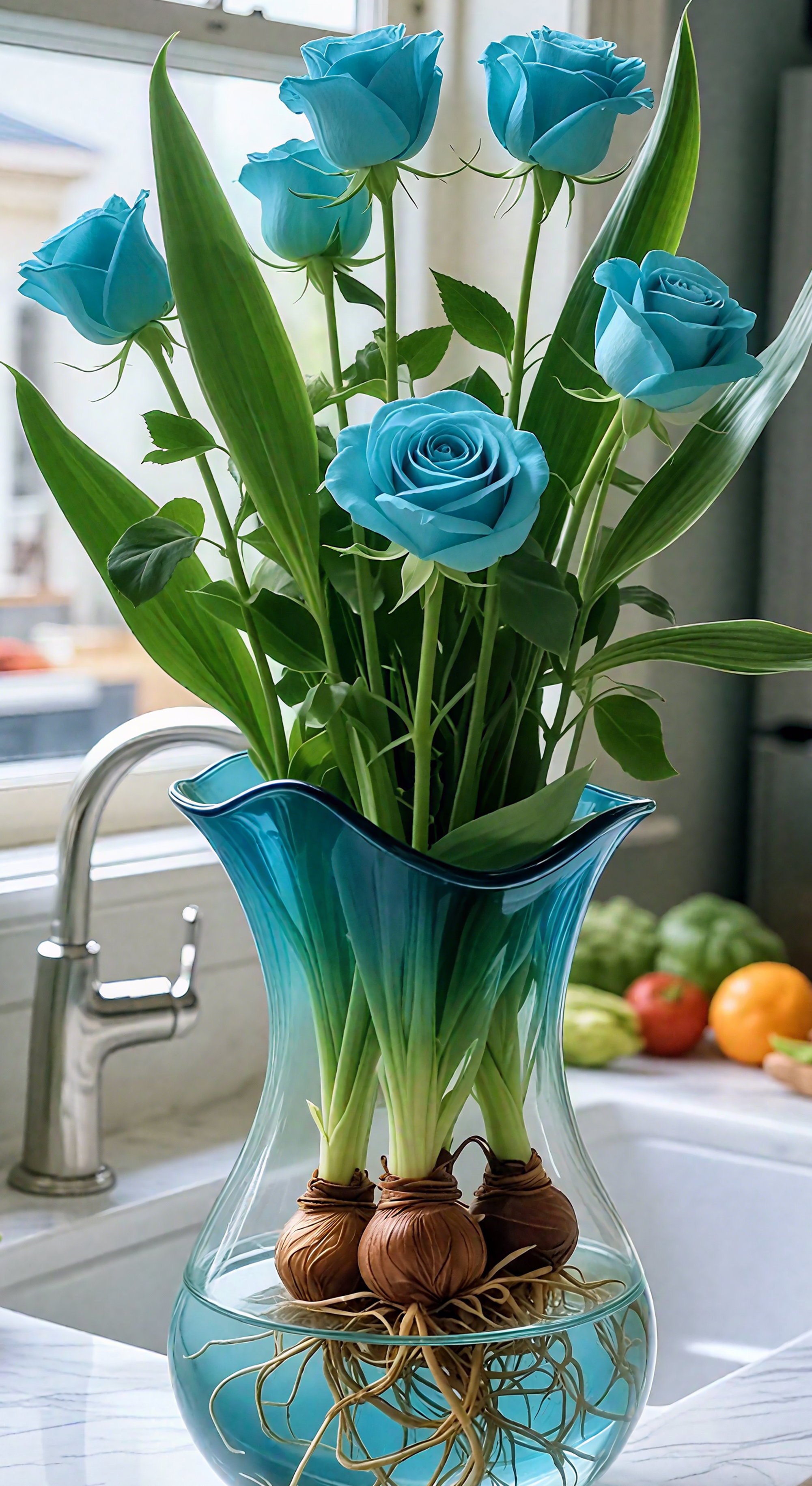 🌹 Hydroponic Roses-no soil, no mess, just stunning blooms!🌹